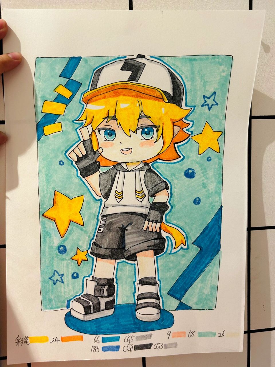 初级漫画| 有步骤图