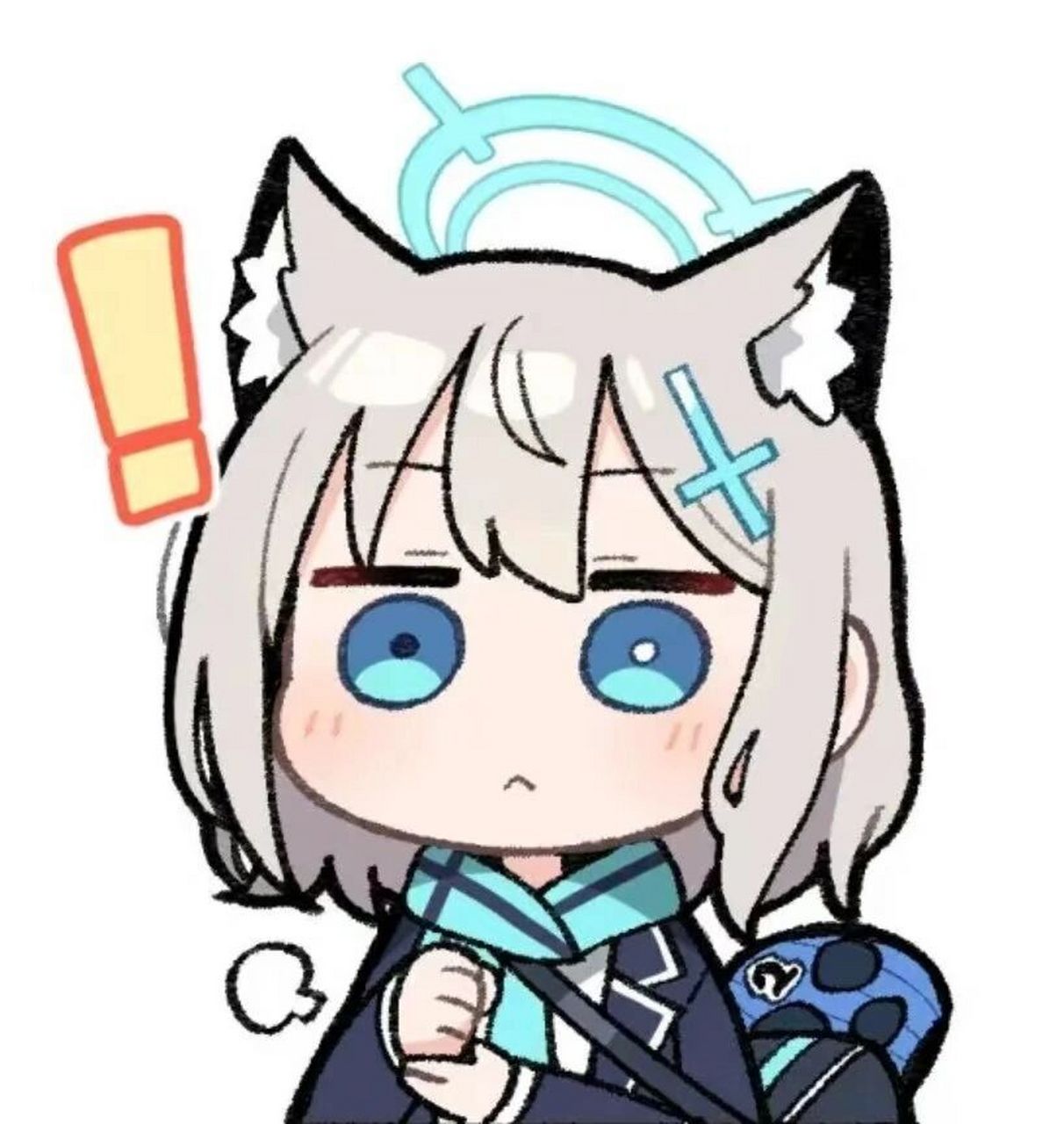 可爱二次元表情包 碧蓝档案797979