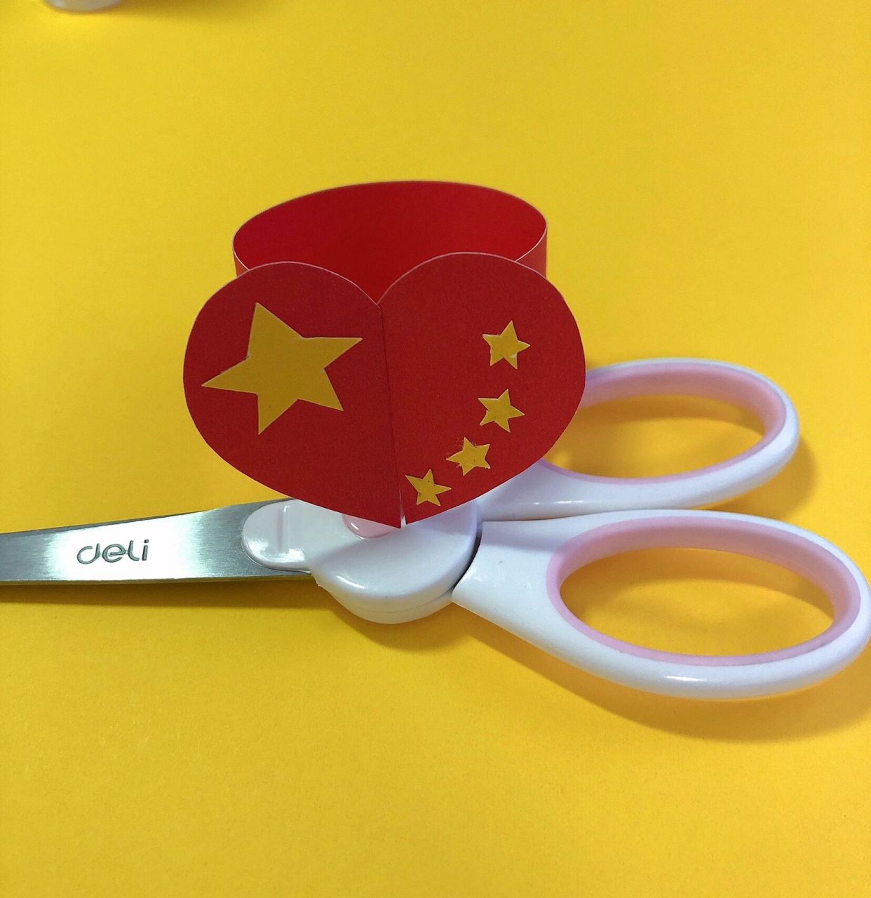 国庆节爱国主题/diy自制手环/卡纸手工 9899国庆节马上到啦!