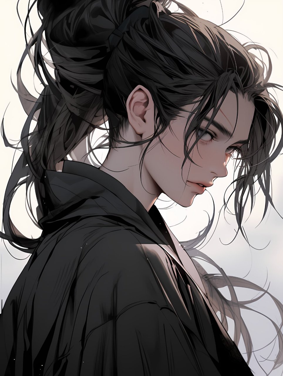 7315男生头像丨漫画武士头