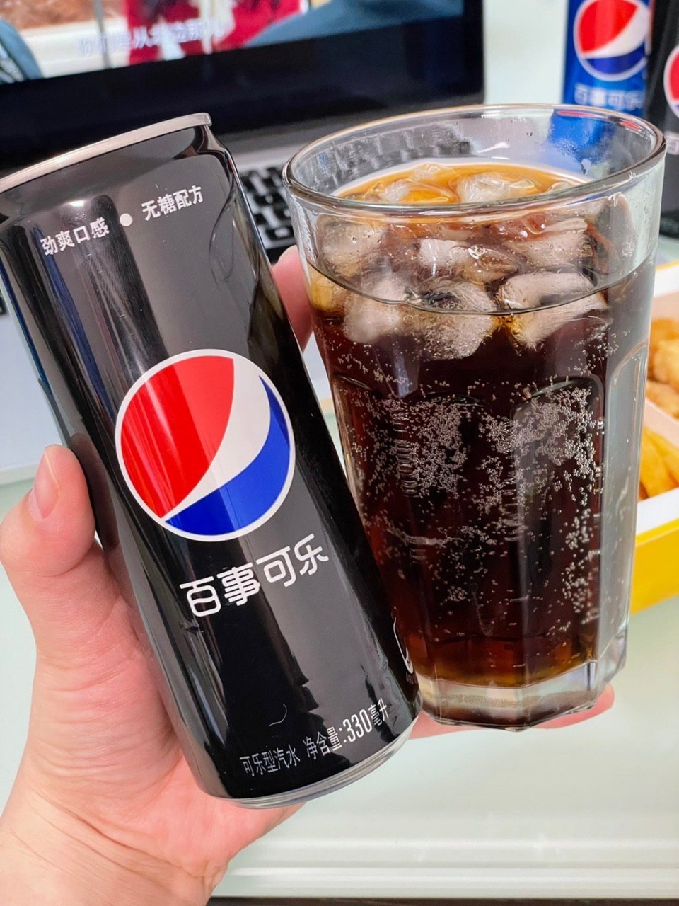 无糖百事可乐330ml*6罐9.9