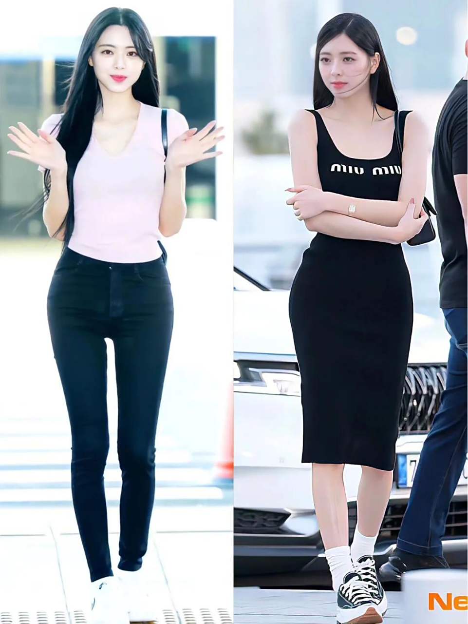 申有娜街拍私服合集,瘦而不柴的身材好绝!