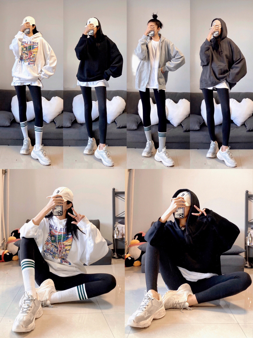 ootd」拯救下半身搭配困难户的 | 芭比裤 芭比裤/鲨鱼裤穿搭分享 简直