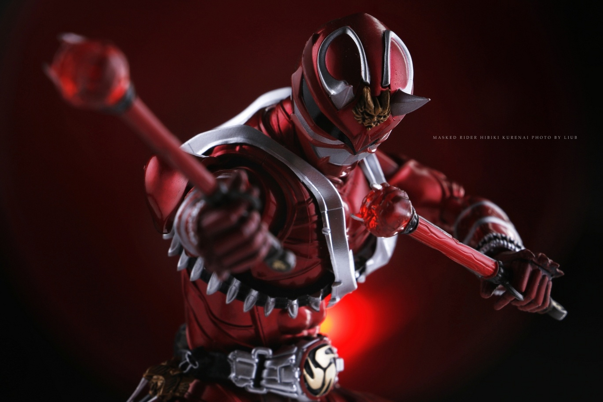 红响鬼 真骨雕 随拍 #假面骑士