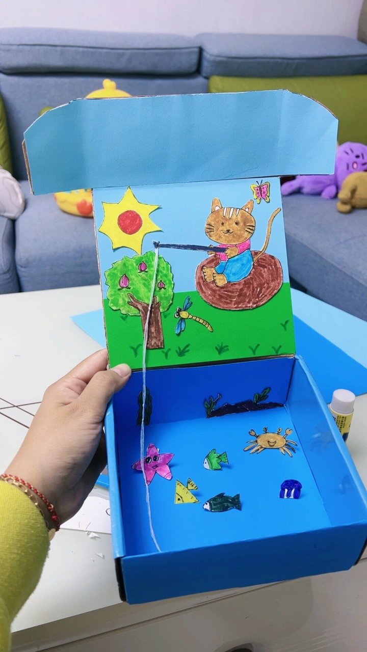 故事盒子完成.幼儿园作业.