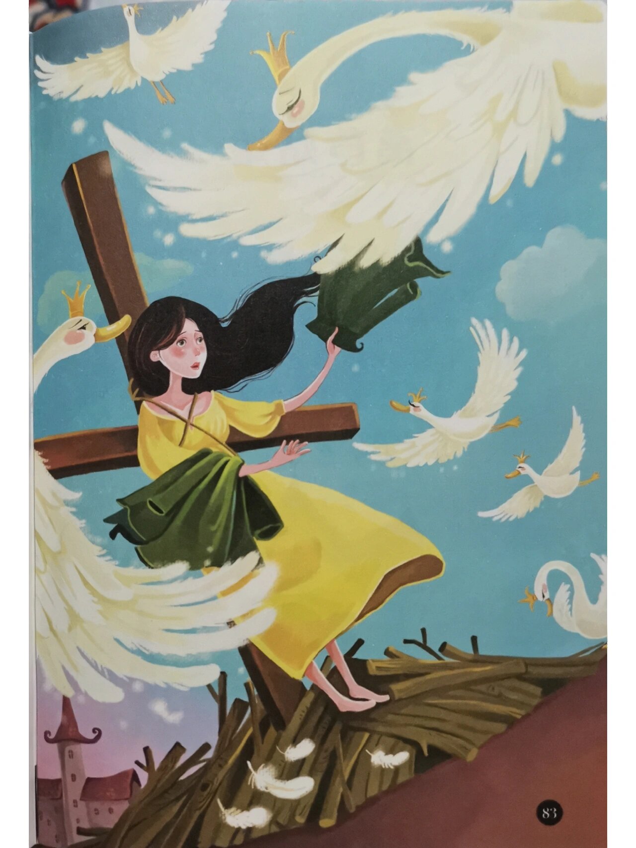 格林童话《六只天鹅》