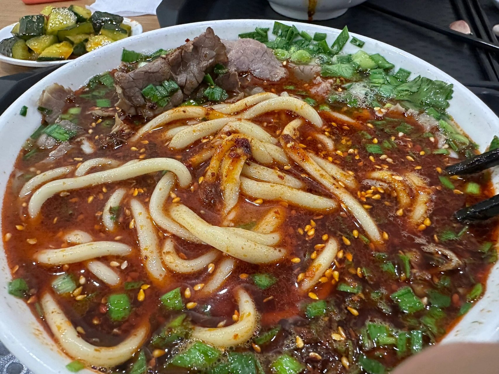 二柱子牛肉面图片