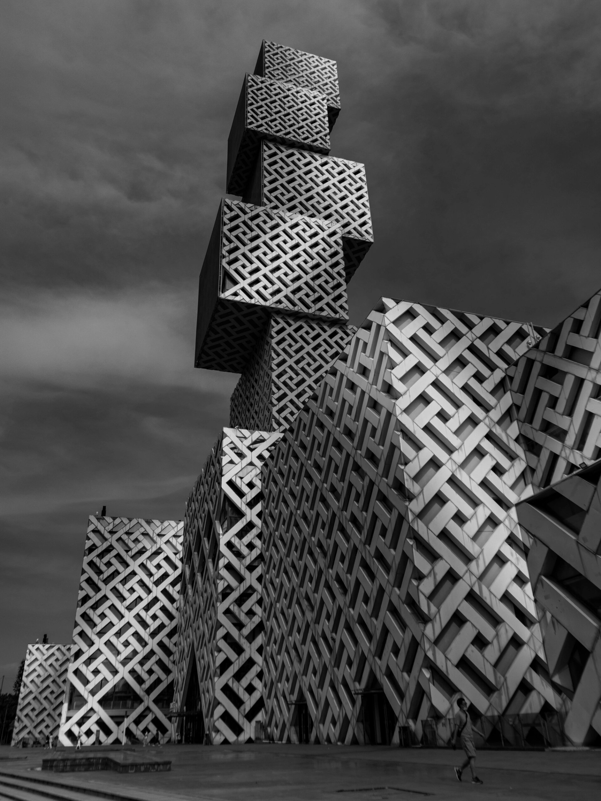 佛山大剧院,一个具有渐变光影的魔方建筑