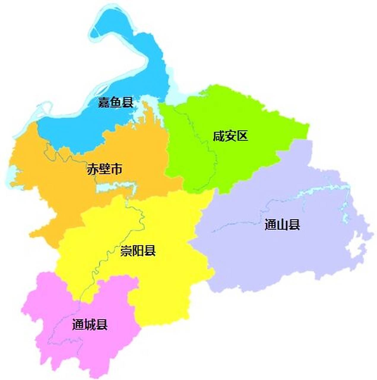 咸宁行政区划 咸宁市,湖北省辖地级市,总面积为10033平方公里,常住