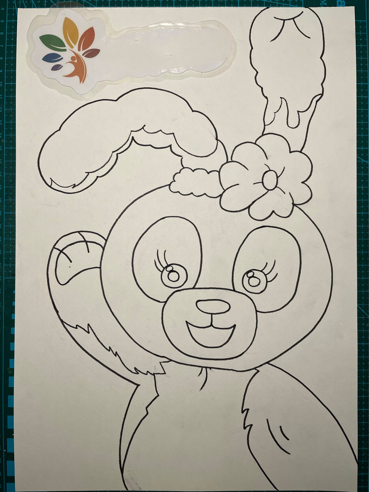 儿童画 马克笔 迪士尼星黛兔