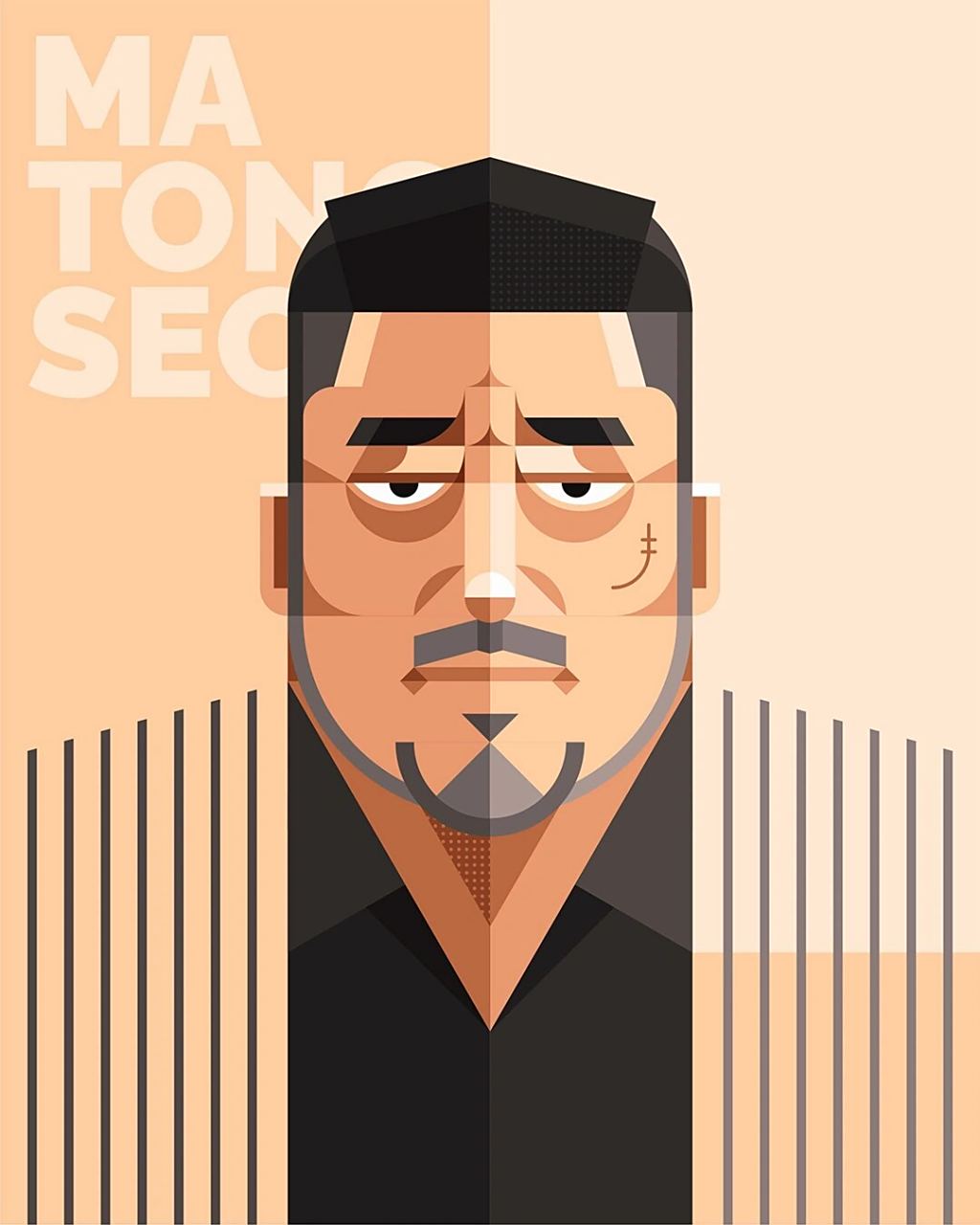 原创插画|马东锡 构成插画分享