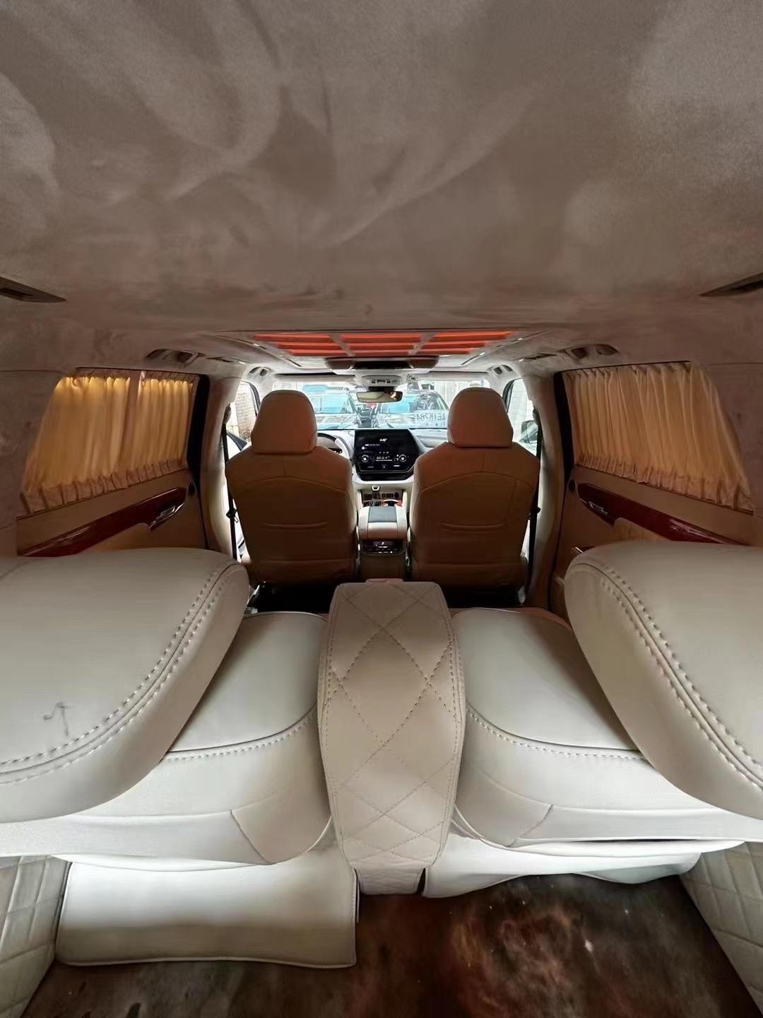 威兰达7座改4座太空椅汽车内饰改装 汉兰达