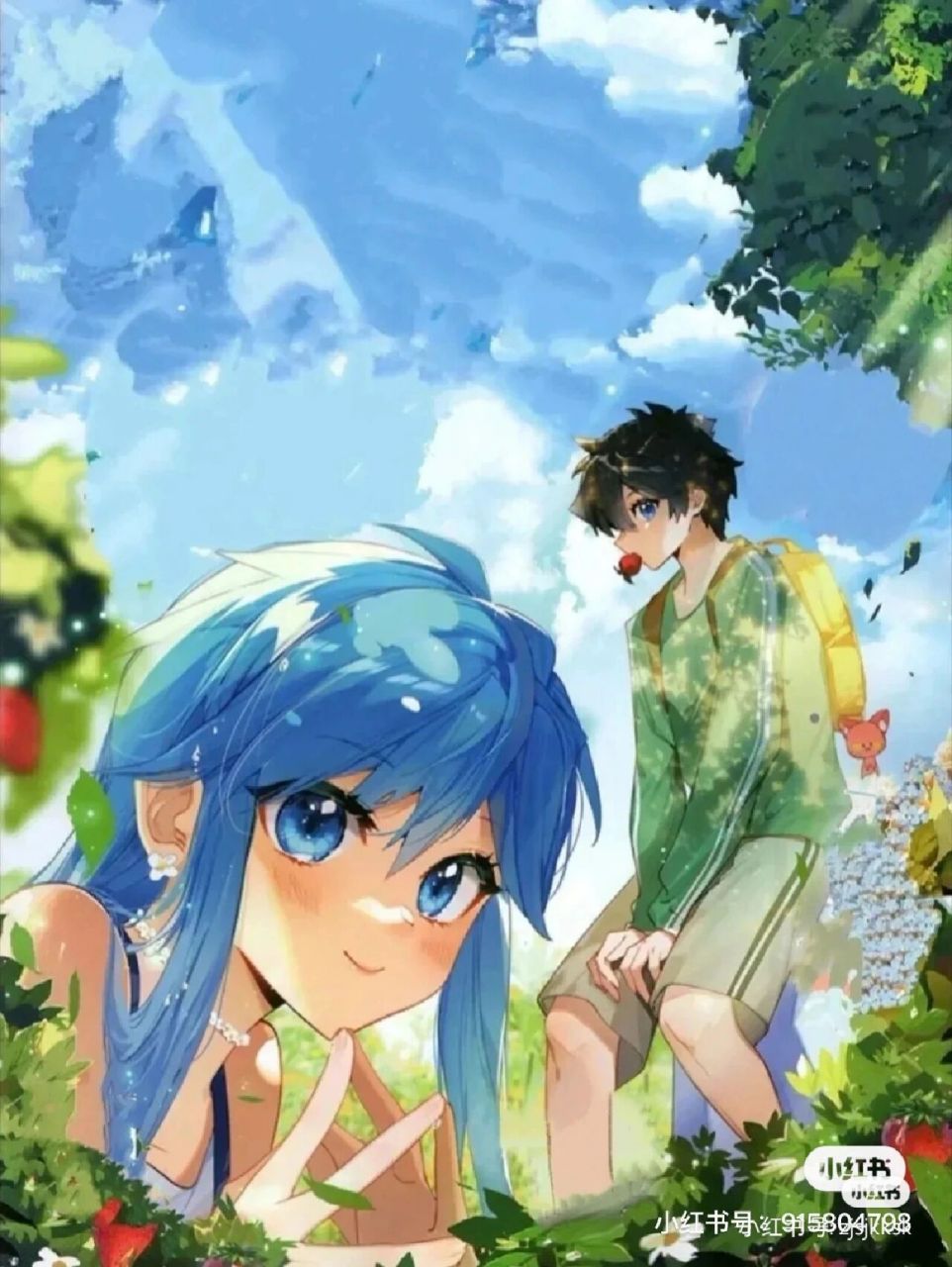 蓝轩宇白秀秀情头