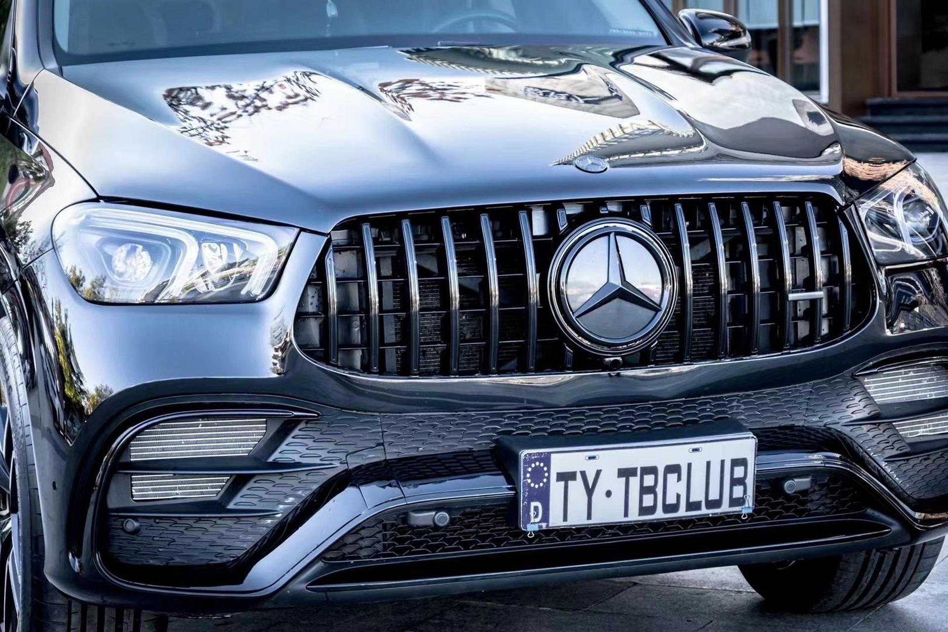 奔驰gle350/改装77隐形车衣案例分享.