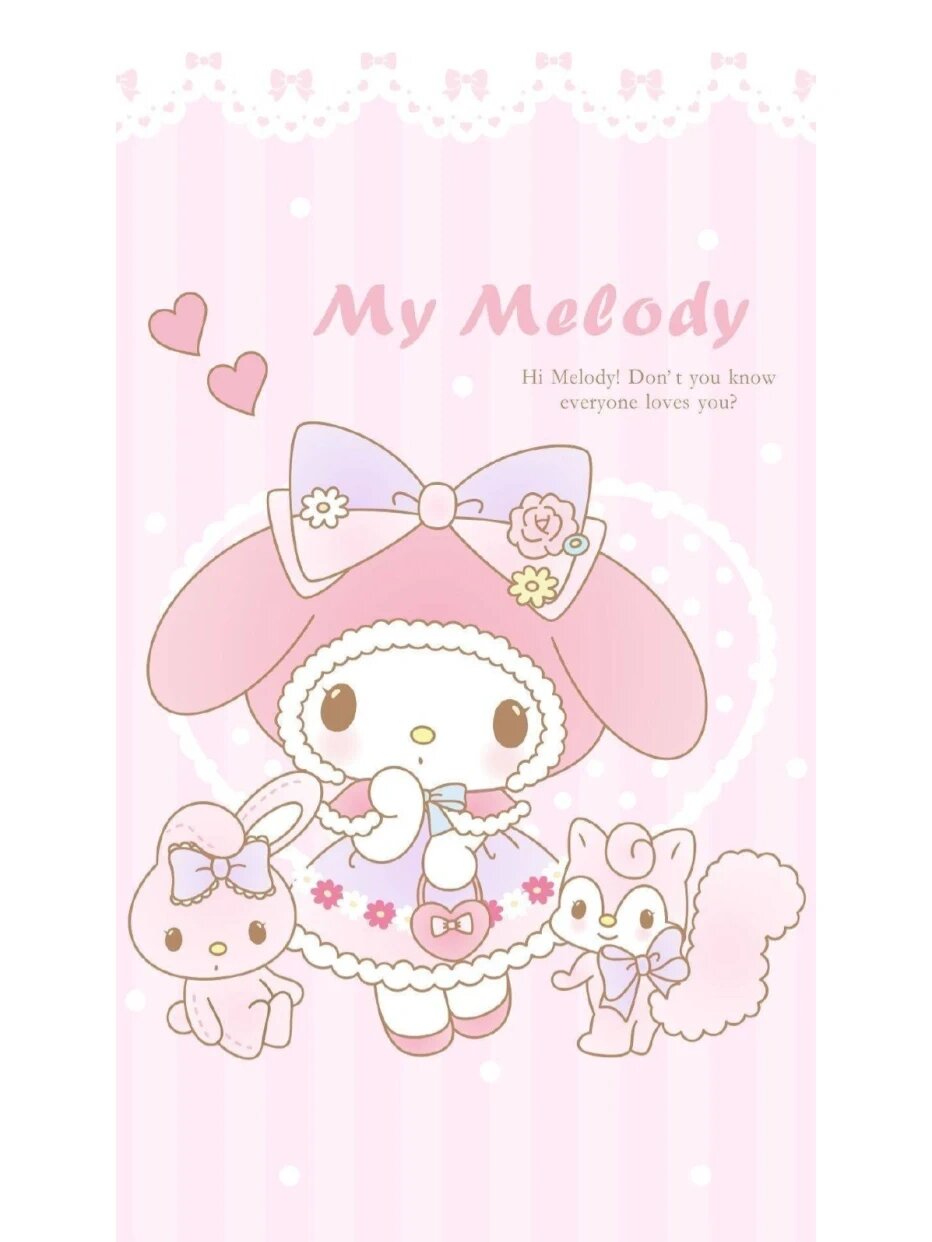 三丽鸥家族‖my melody美乐蒂 中文名:美乐蒂 外文名:my melody 别名