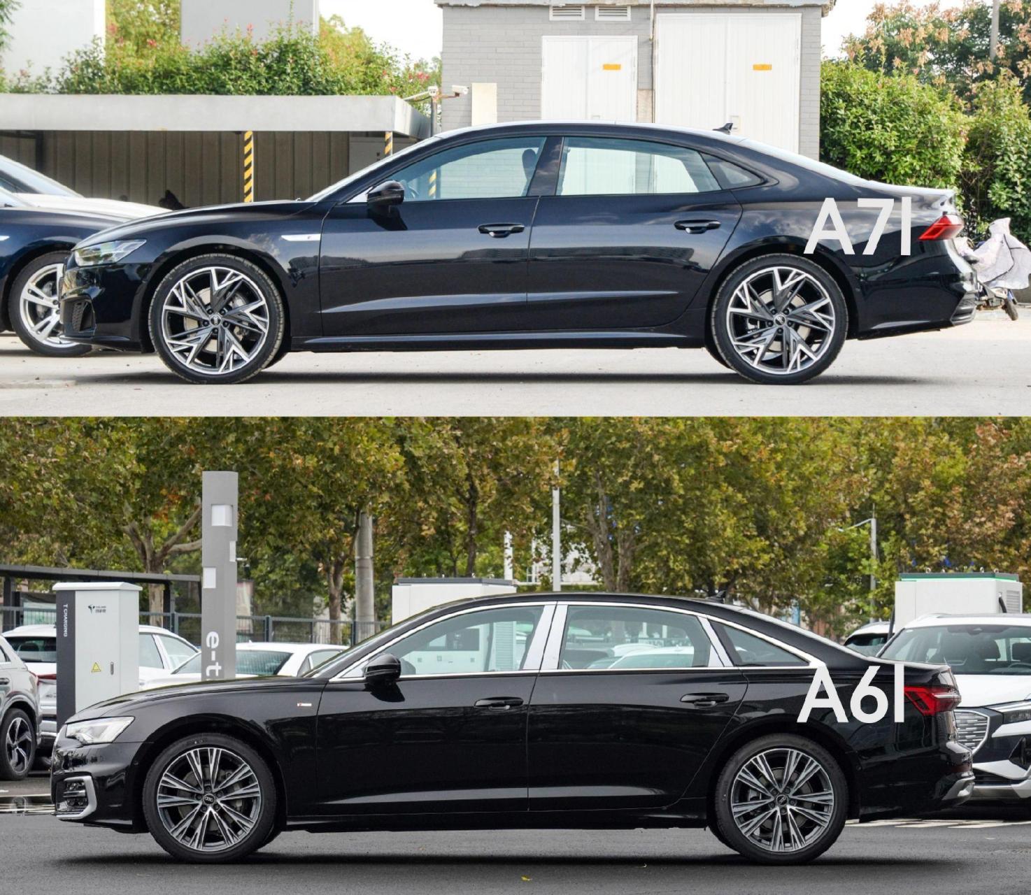 7915长宽高: 奥迪a7i 5076*1908*1429 奥迪a6i5050*1886*1475