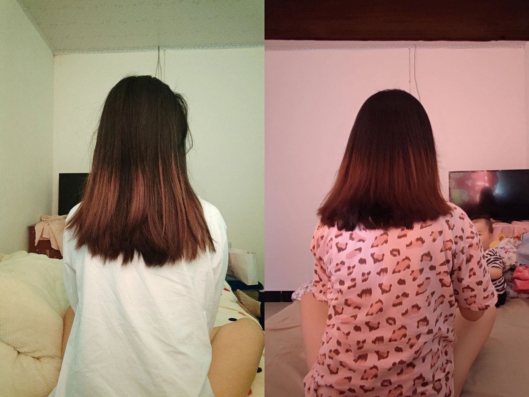 头发四个月能长多长 本来齐腰的头发脑袋一热剪成齐肩 ,留长的过程好