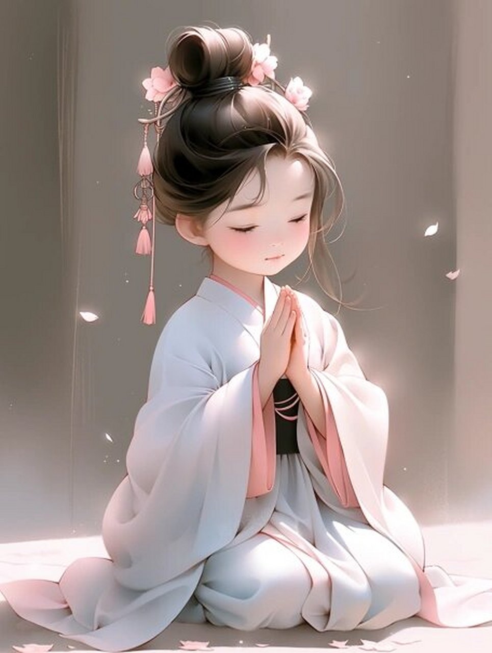 古风头像||接好运,我的佛系女孩05 #小女孩头像##萌娃头像##日常