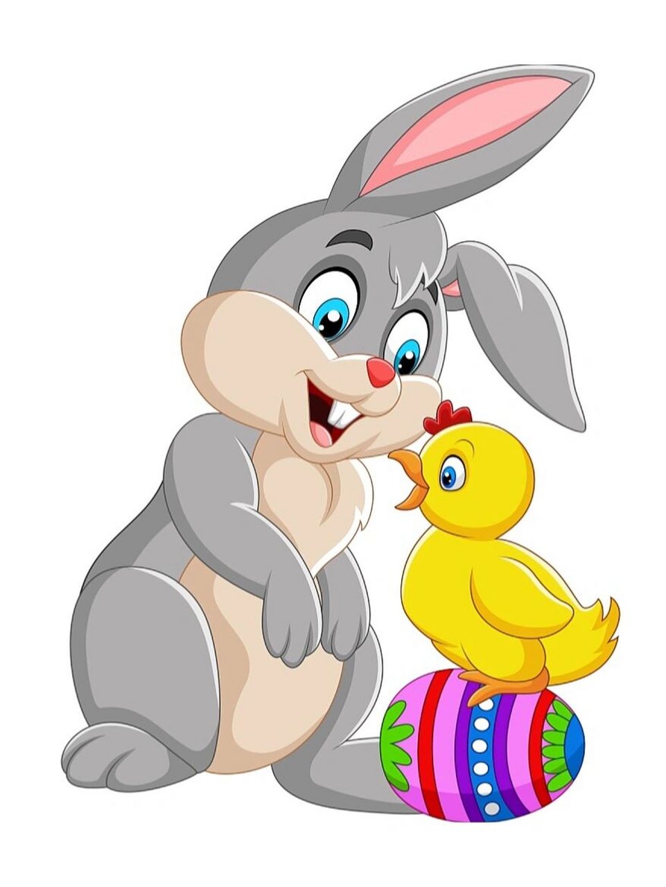 可爱兔子和小黄鸡的故事 🐰可爱的兔子居然当起了鸡妈妈啦