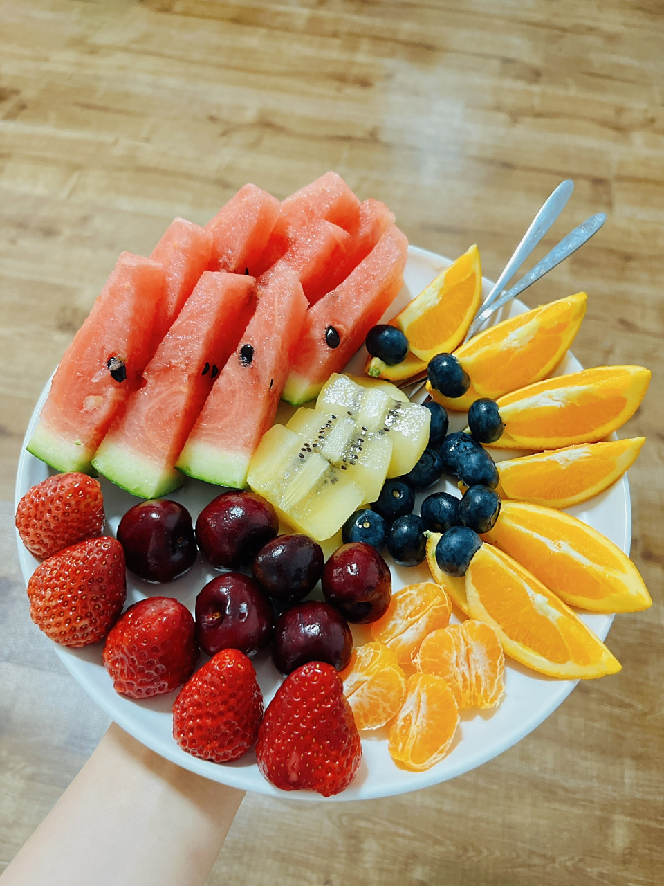 简单好看,六款花式水果果盘,快学起来~ 果盘,水果拼盘,果切