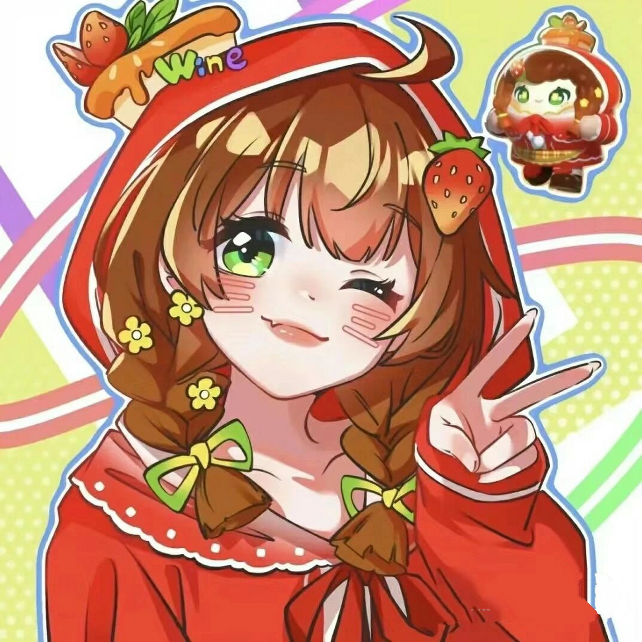 她们拟人后好漂亮!  蛋仔派对拟人头像大合集7815