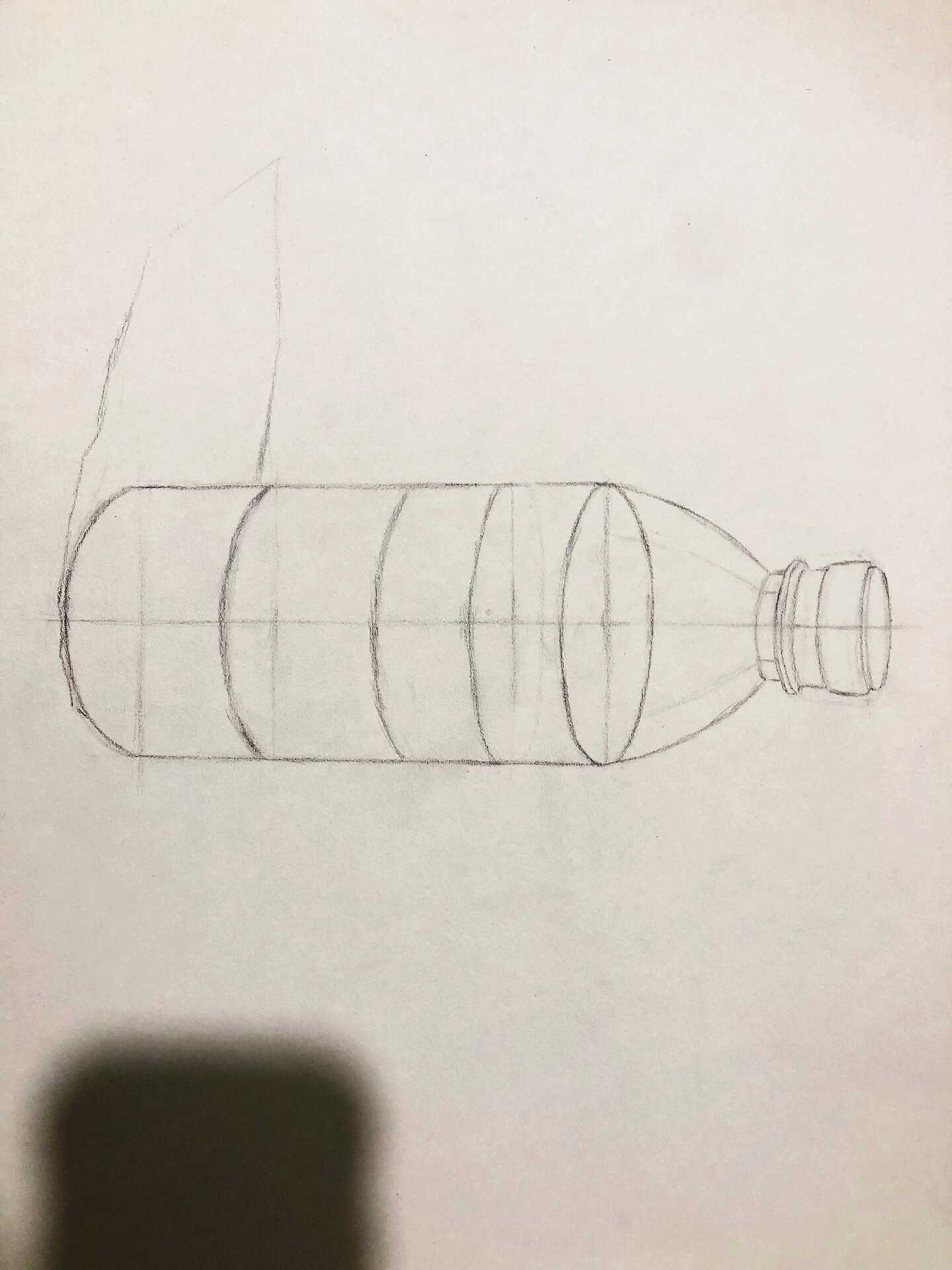 静物素描——农夫山泉 93看下主页有更多优质作品哦