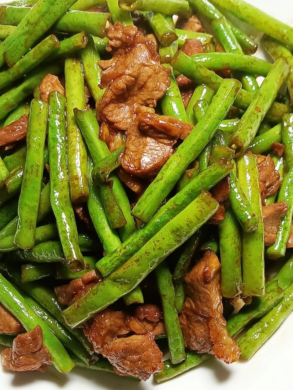减脂打卡47天|巨下饭的豇豆角炒肉 今天分享一道巨好吃巨下饭的豇豆角