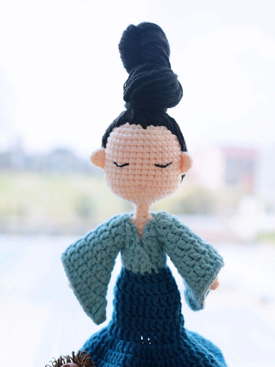 只此青绿钩针玩偶图解已整理好 #钩针# 薯店可以直接购买图解