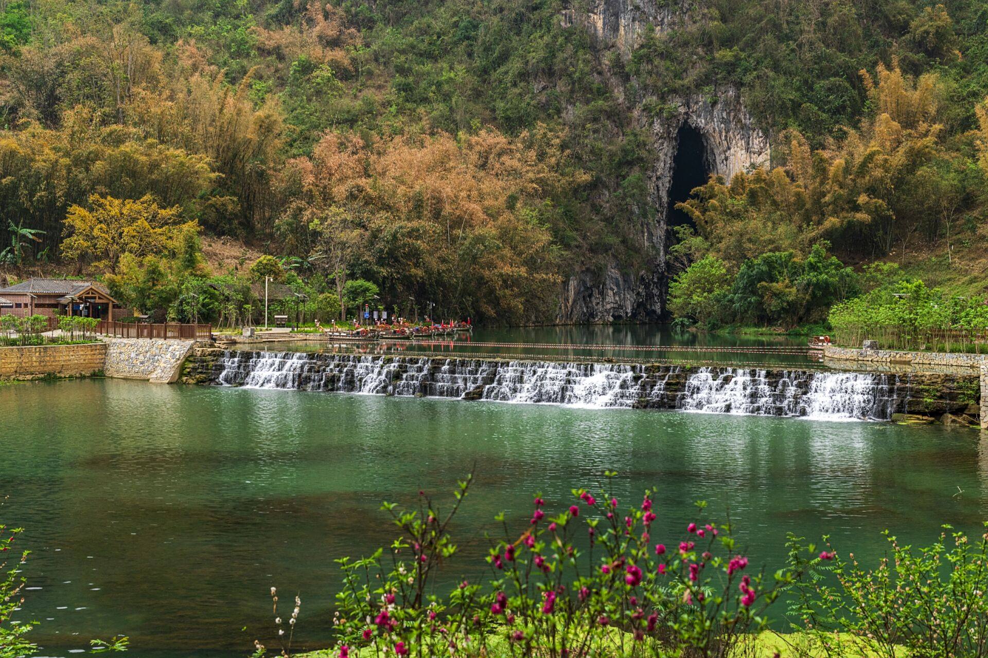 文山,广南坝美,世外桃源景区 林尽水源,便得一山.