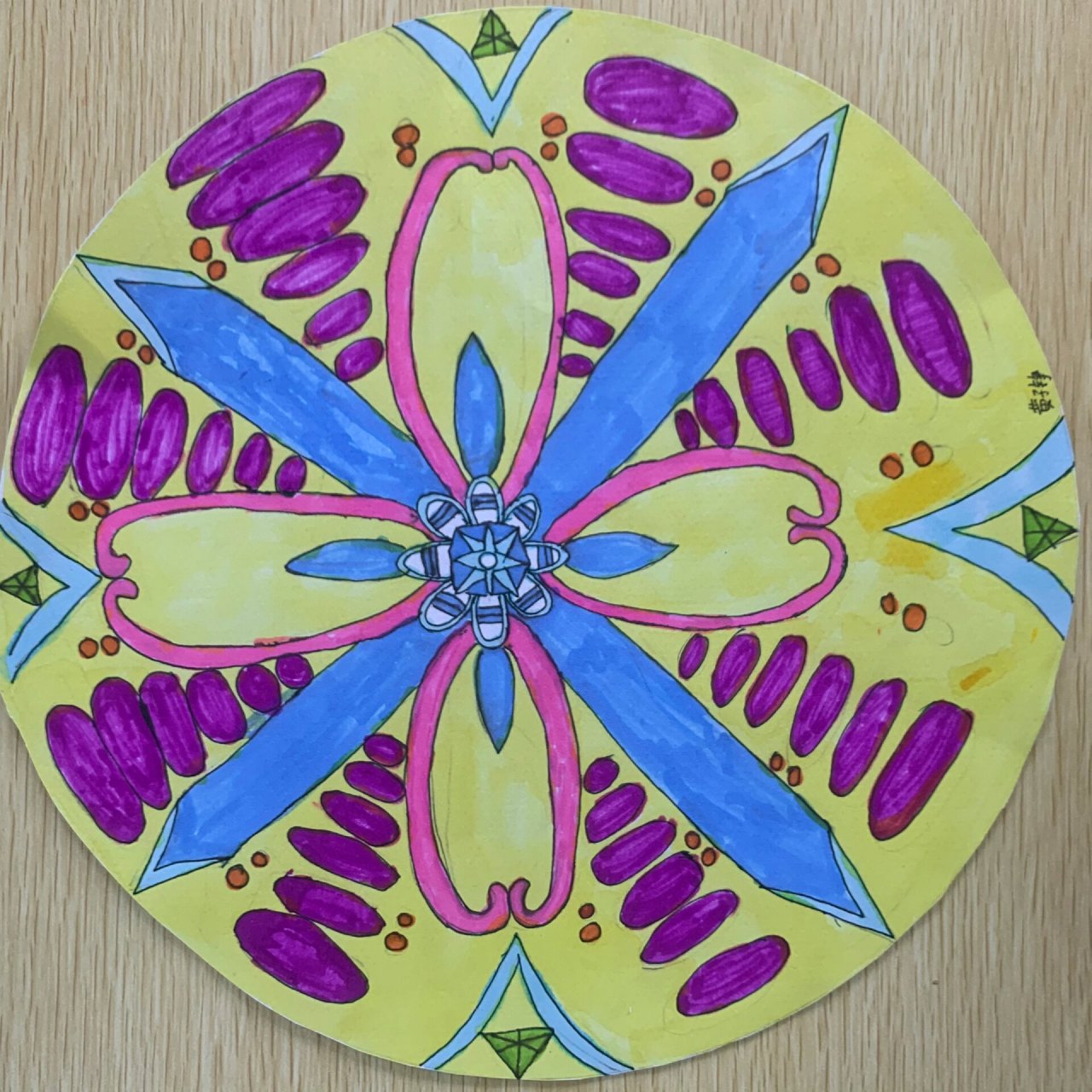 纹样装饰 装饰设计:植物,花卉,几何图案 离心式,向心式,均衡式,对称式