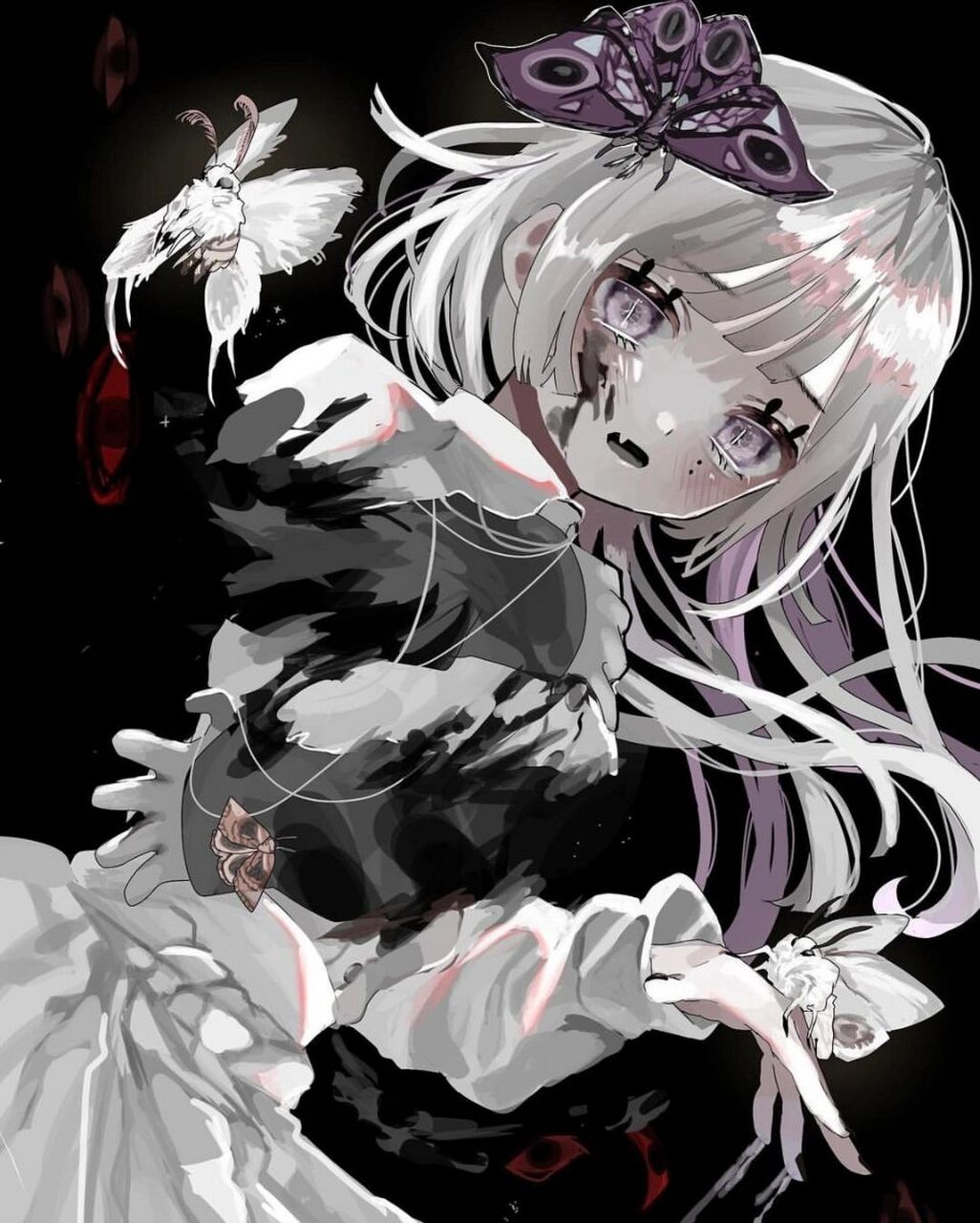 粉嫩又诡异的魔女插画头像95开启神秘的故事 插画欣赏98 可爱中又