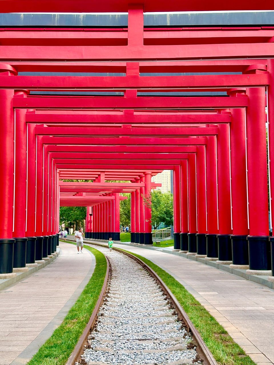 西安纺织城新开的网红打卡地铁路主题公园                 这个地方