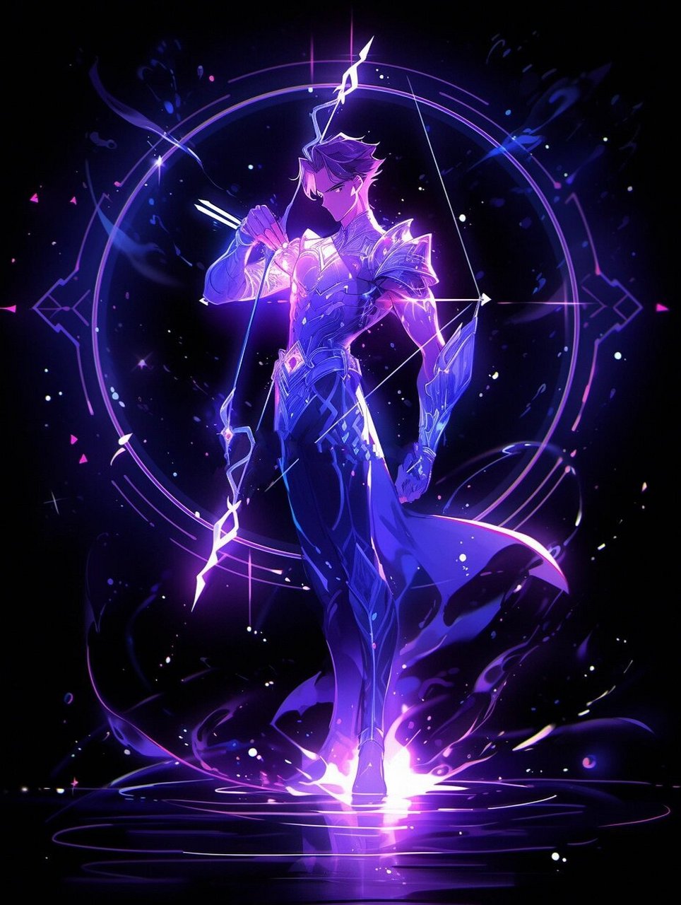 78唯美壁纸|十二星座·射手座男,亮度拉大 快给你身边的射手座男孩