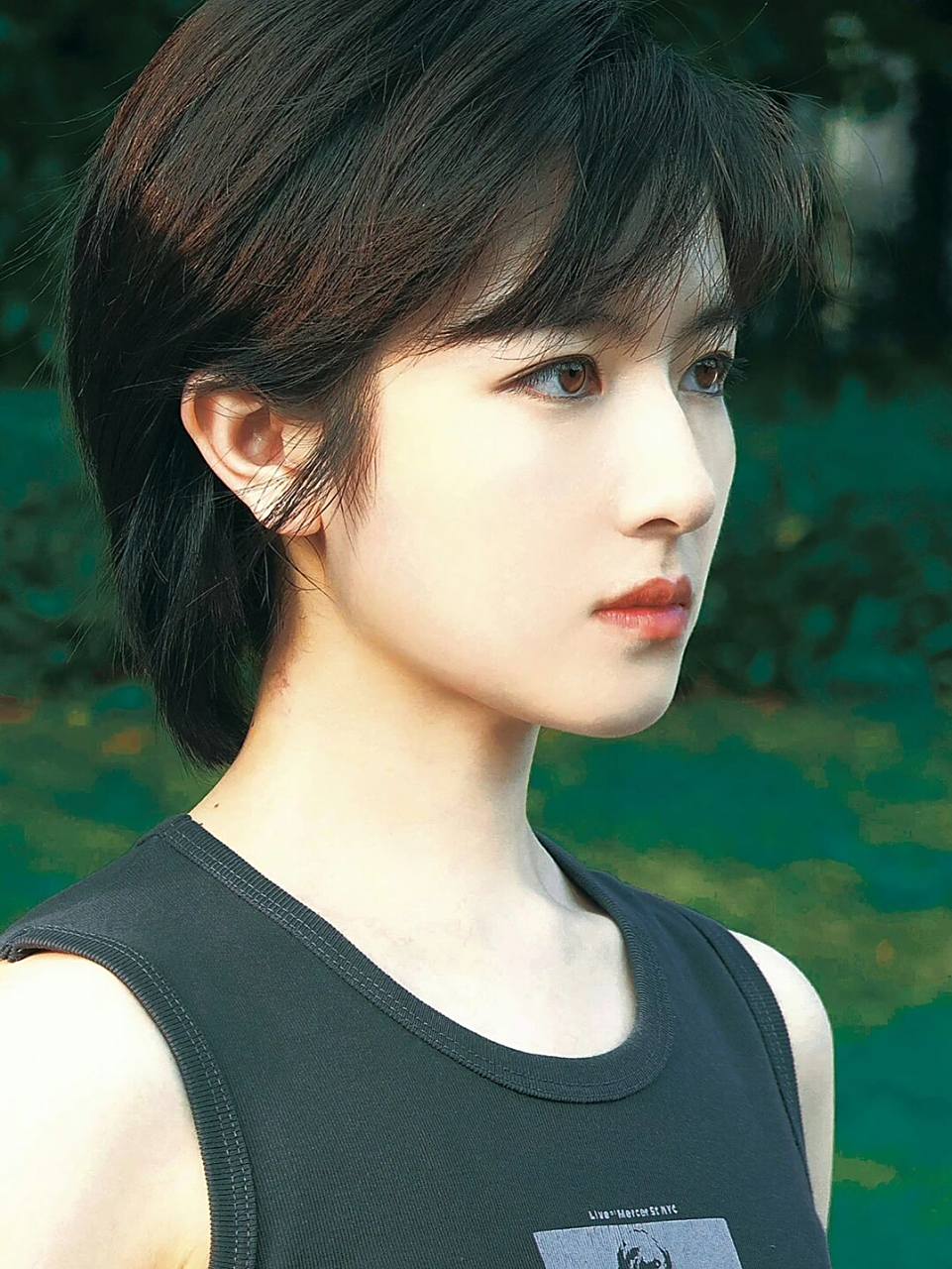 甜飒双切的李兰迪你见过吗!