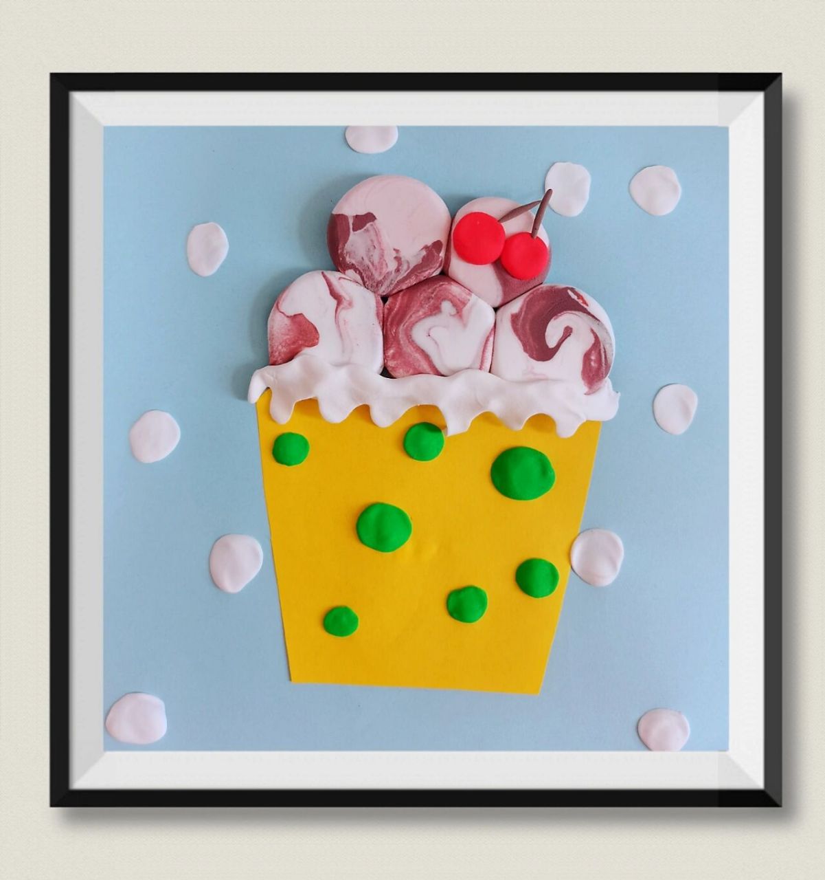 适合小班的粘土贴画,收藏开学用 图片上的作品主页都有视频教程,欢迎