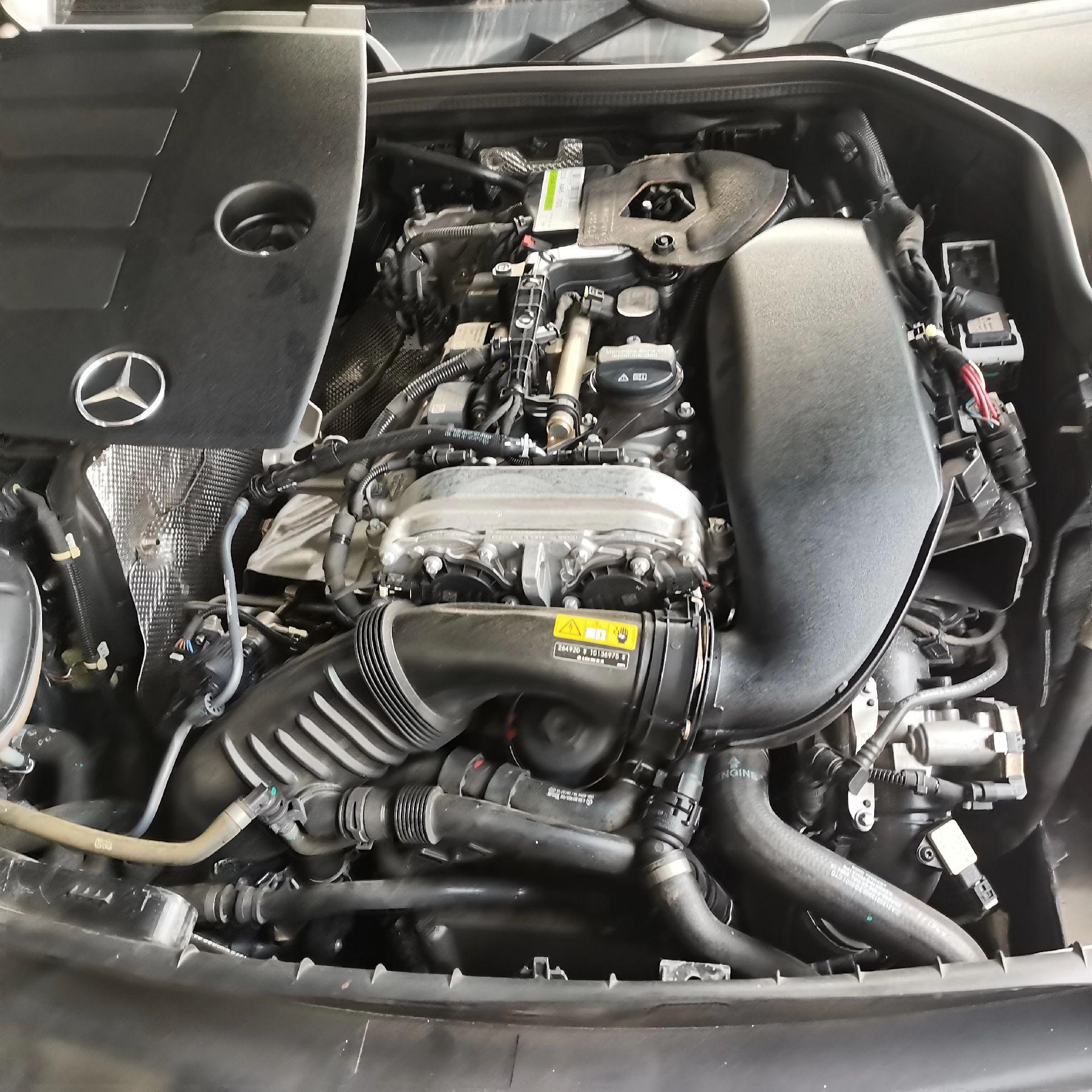 奔驰e,c,s配备m264发动机漏水