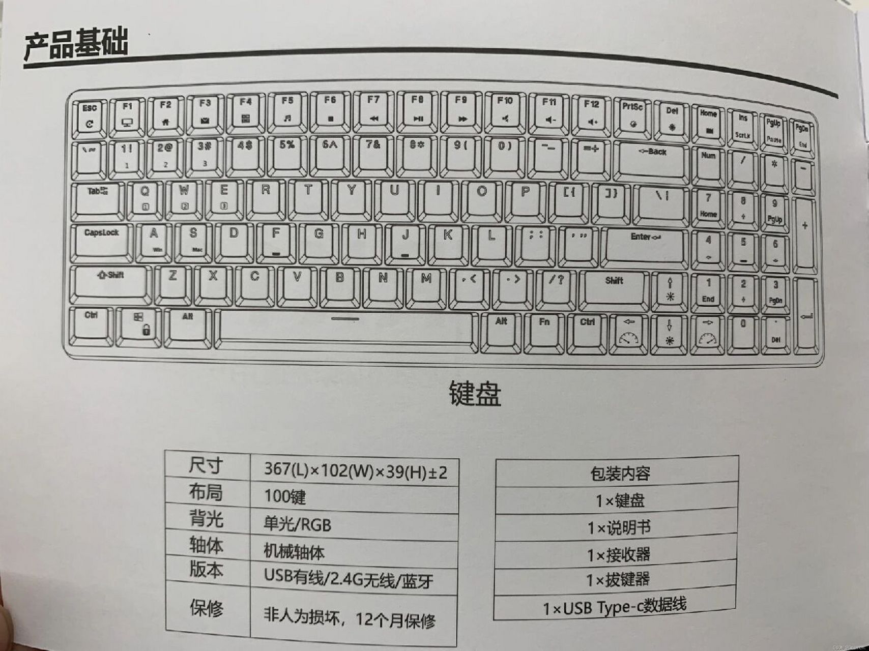 键盘布局 全图图片