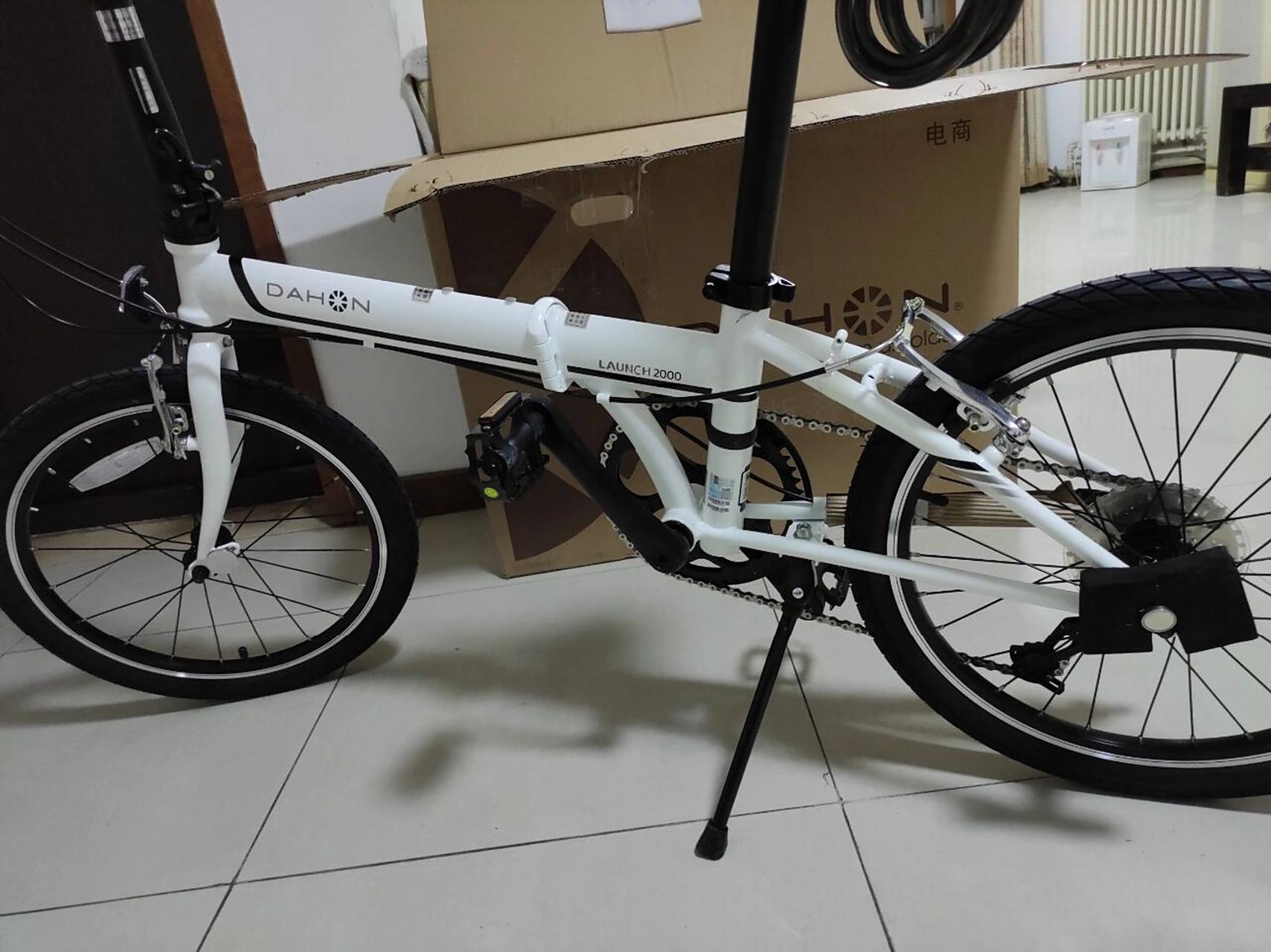 大行p8折叠自行车青春版 经典版要3000多买不起, 然后入手了一辆青春