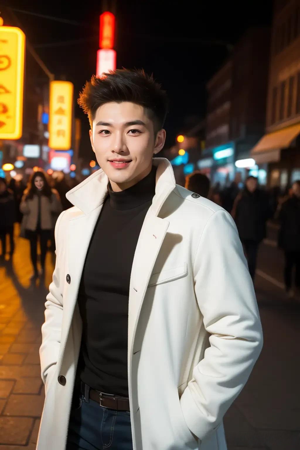 帅气的万人迷 英俊魅力小哥哥 美了颜的男儿身 小伙特帅 男人也很景