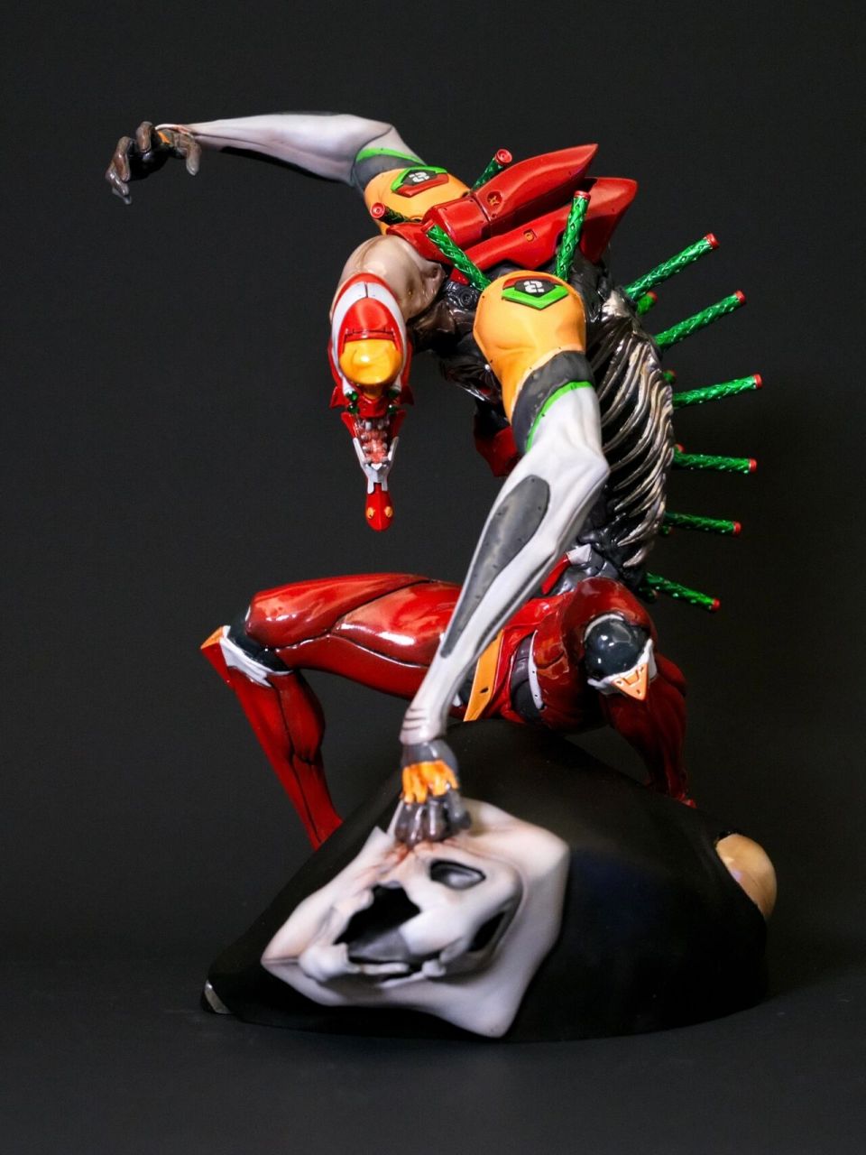 eva 暴走二号机 上色老师涂装的 吉良かずや二号机,在解封后终于收到