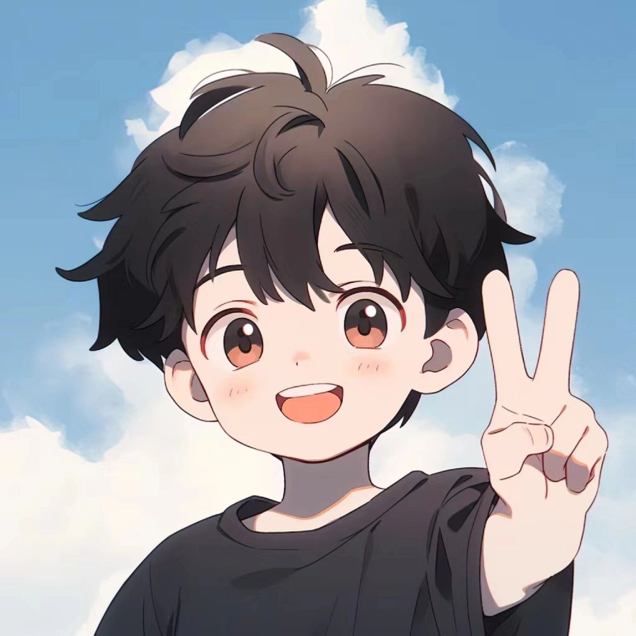 治愈系情侣头像男头丨旧漫头像 我能想到的最美好的事就是,在喜欢你的