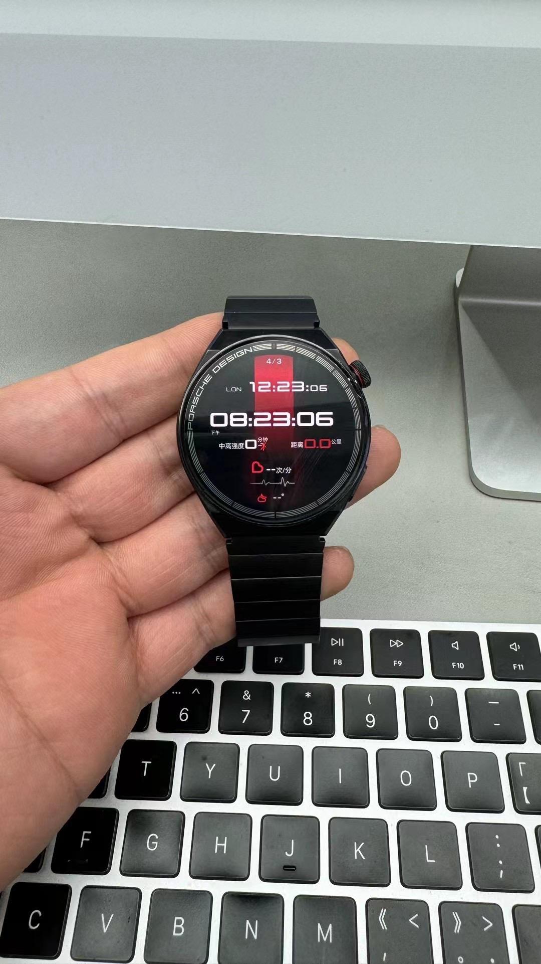 华为watch gt3保时捷 46mm 钛金属表带  手表 华为手表