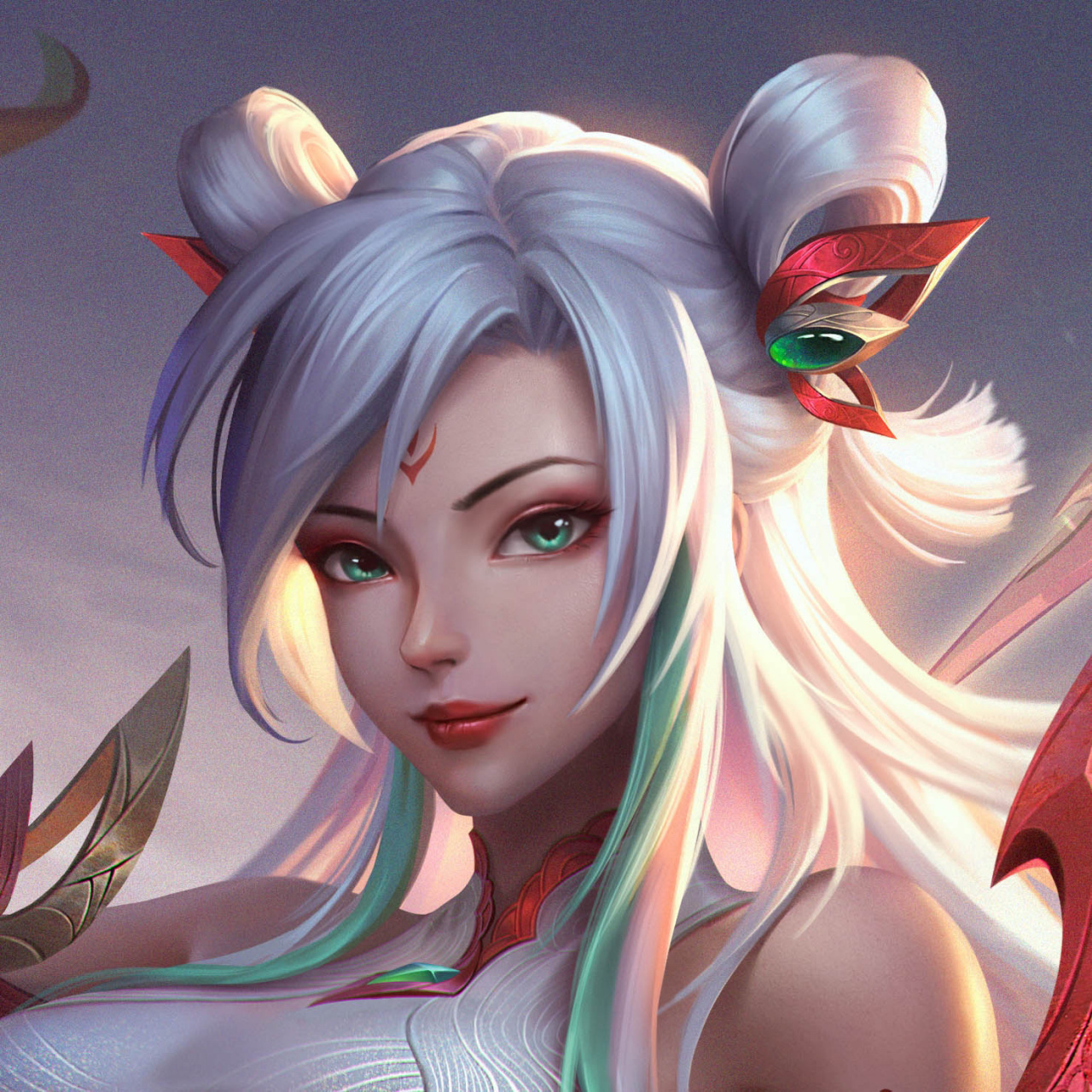 【英雄联盟】刀妹新皮肤太美啦!     所以画了张同人图