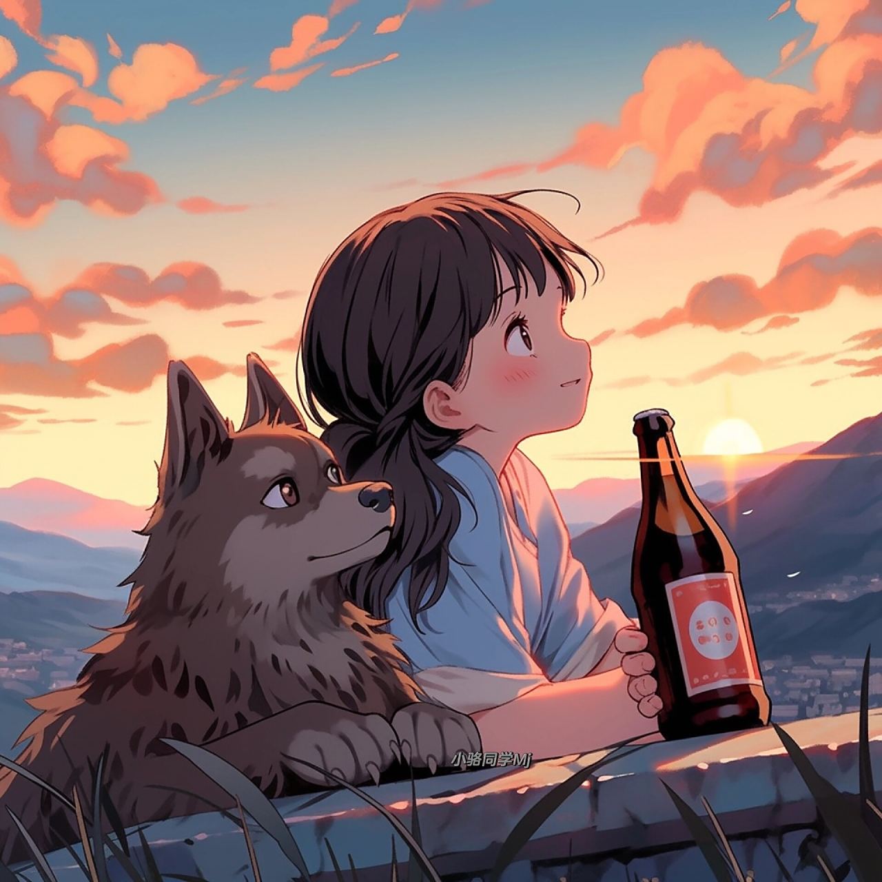 情侣头像|日落尤其温柔 人间皆是浪漫92 落日归山海 山海藏深意78