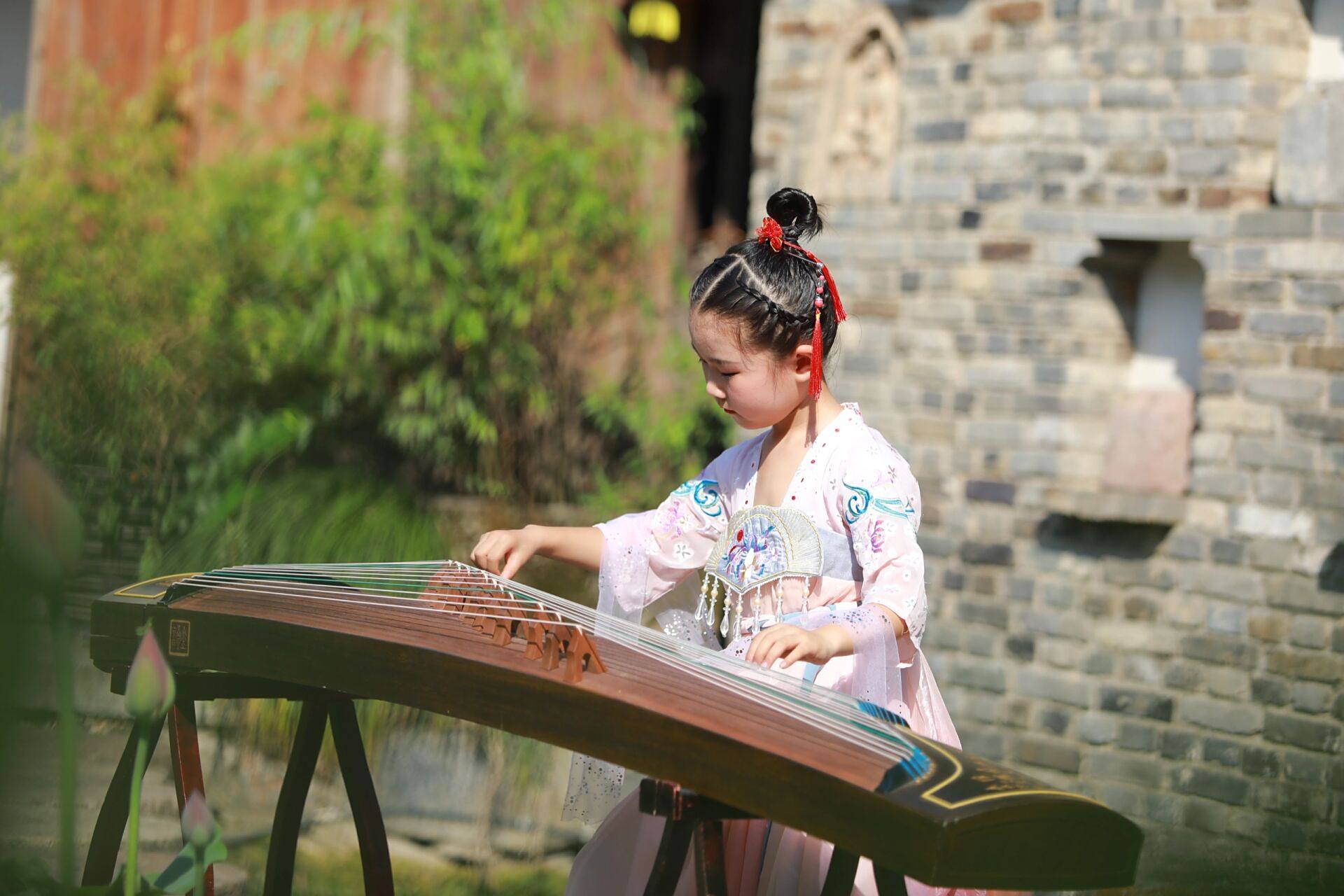 古筝的唯美,不辜负每个夏天!