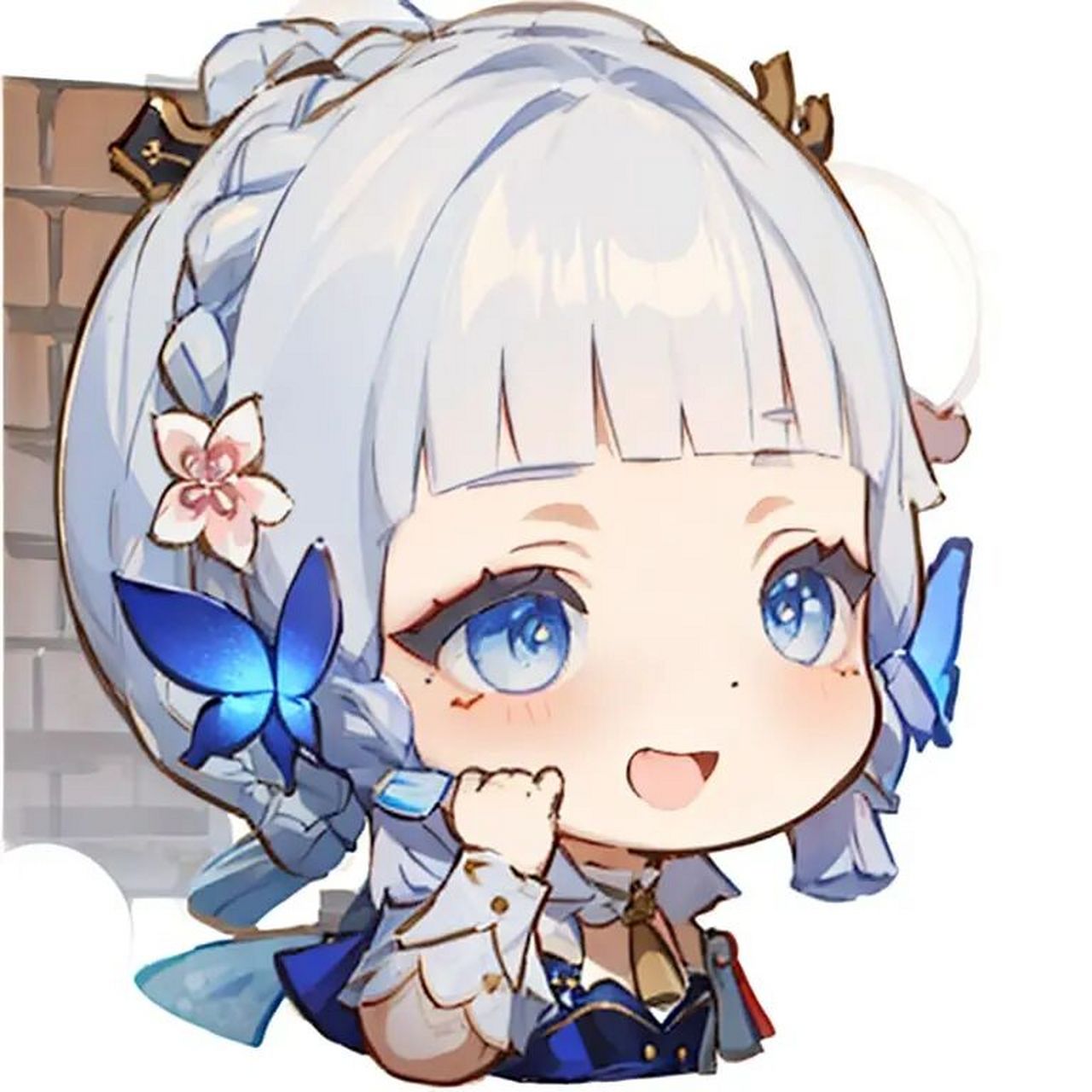 原神q版头像22:神里绫华