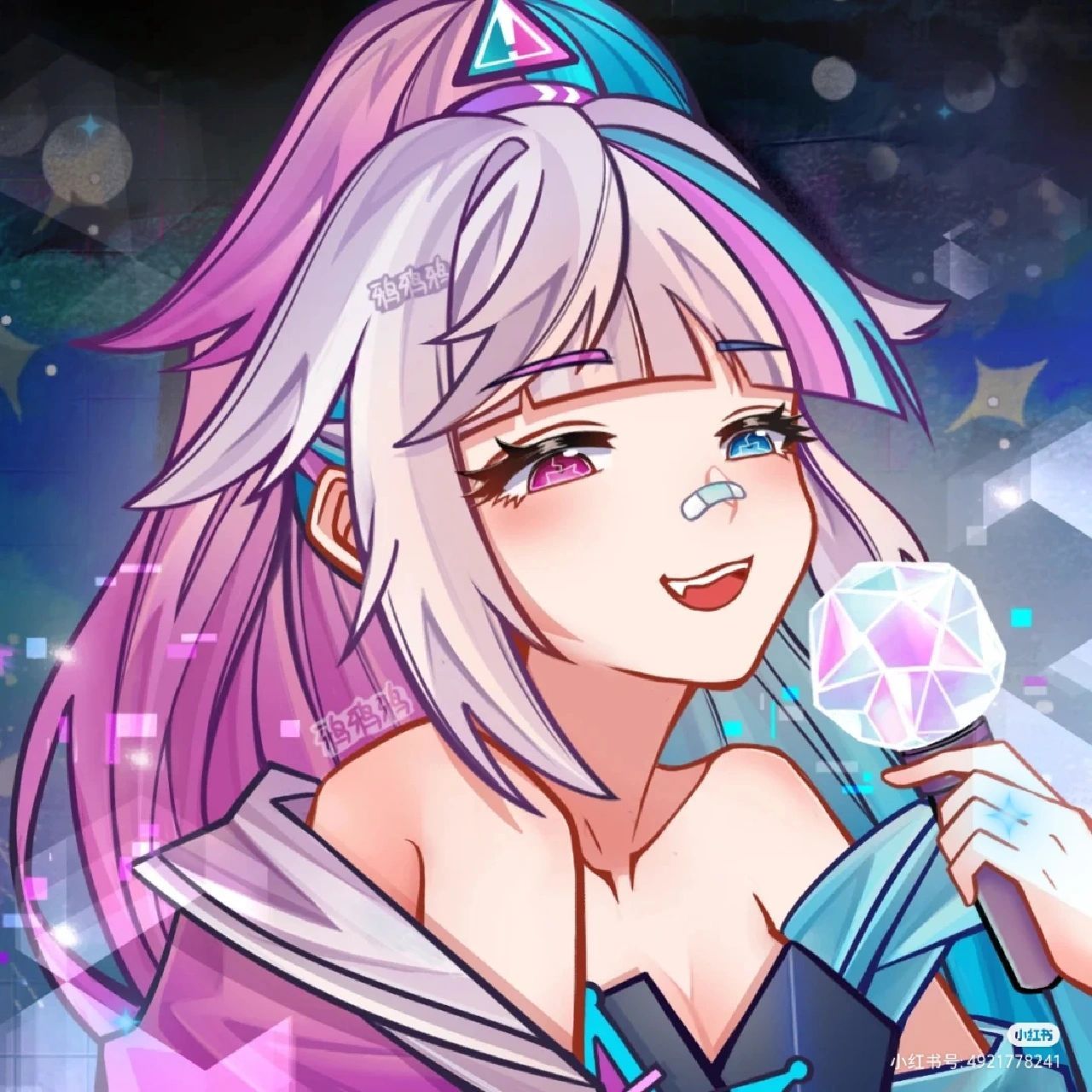 蛋仔派对音爆耀星头像 (不是原创,不喜勿喷)原创  另外说一下,真的很