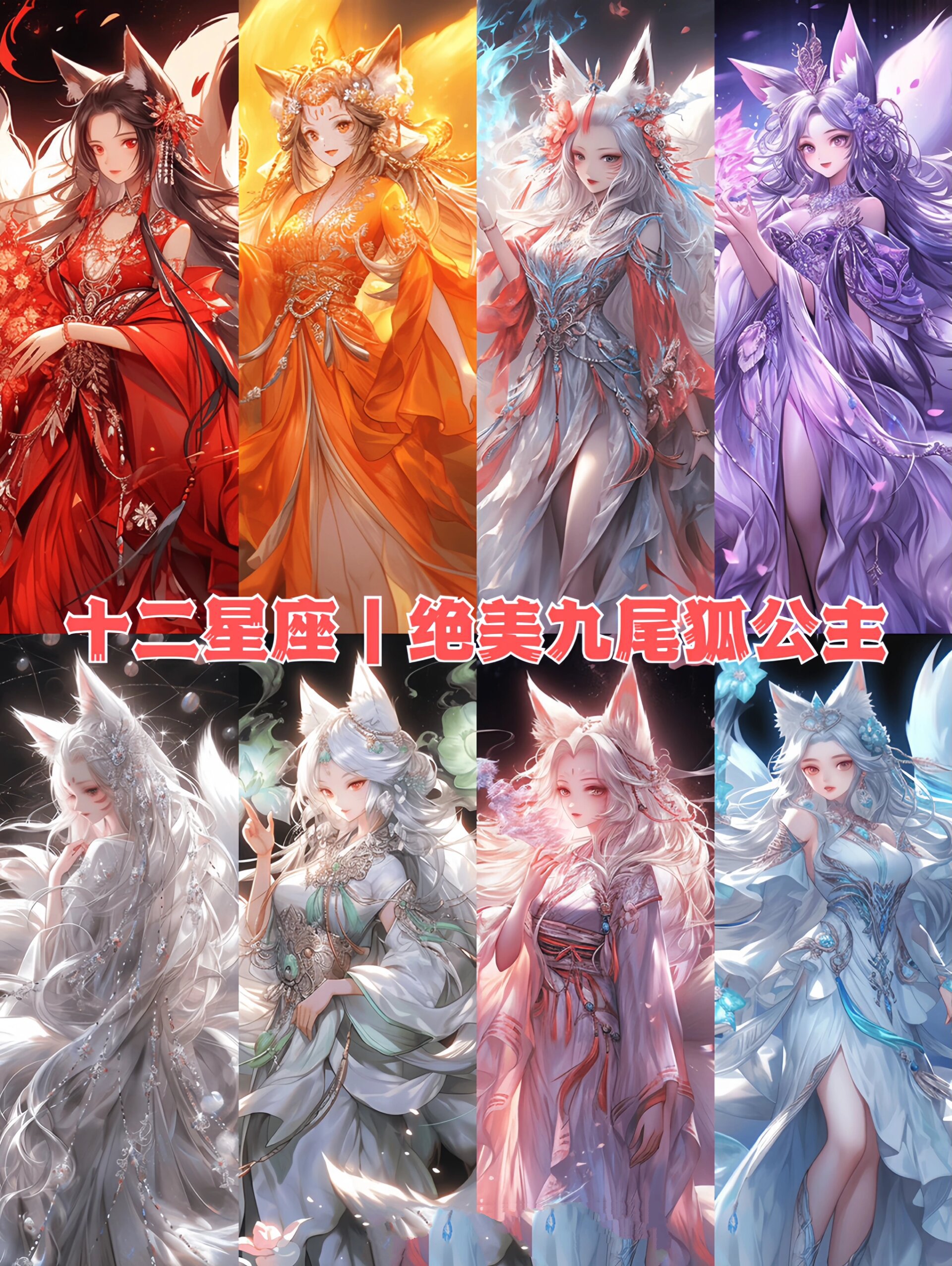 十二星座95|专属绝美九尾狐公主