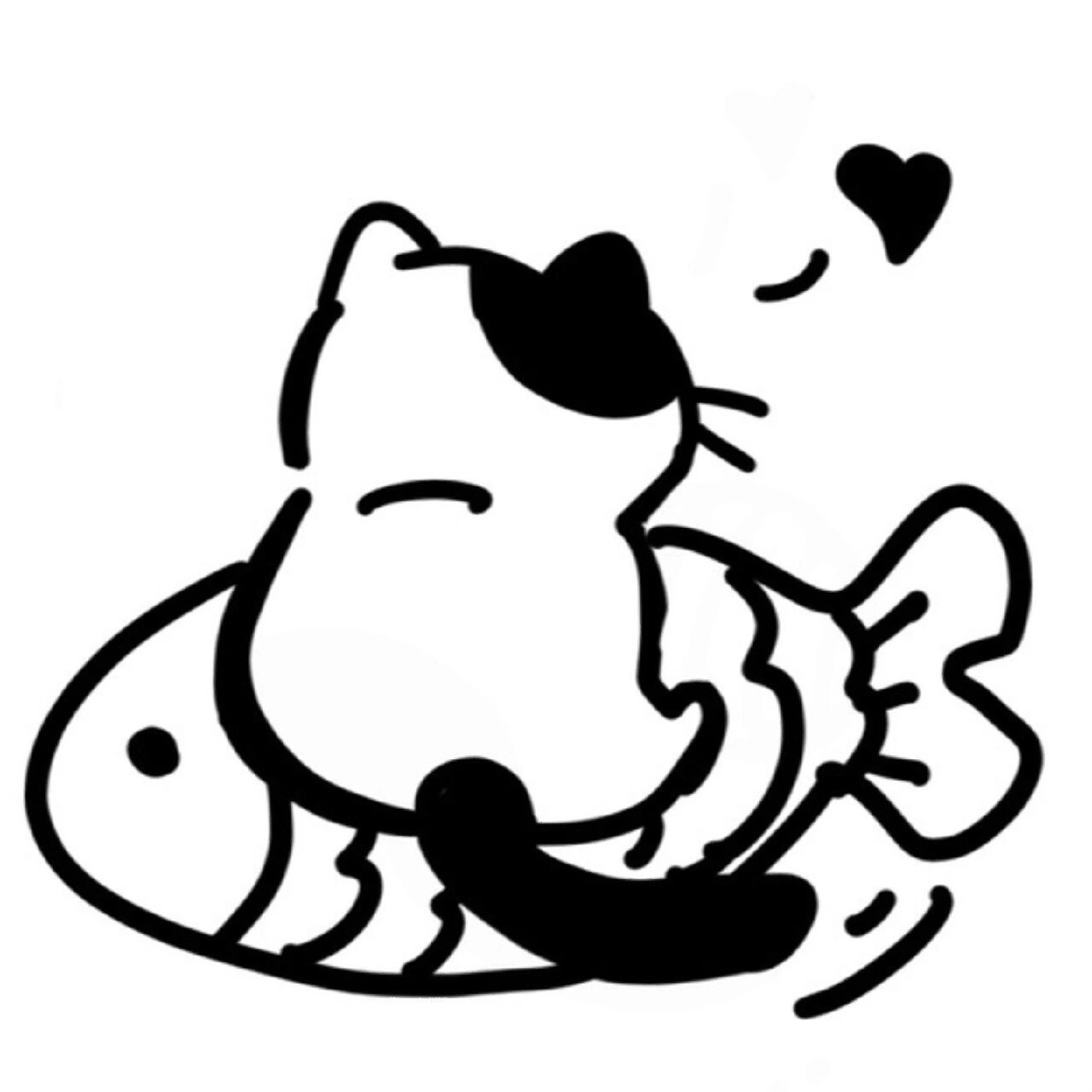 每天画一种小动物|奶牛猫 喵喵驾到～ 	 ps:原创可授权 07商用二传