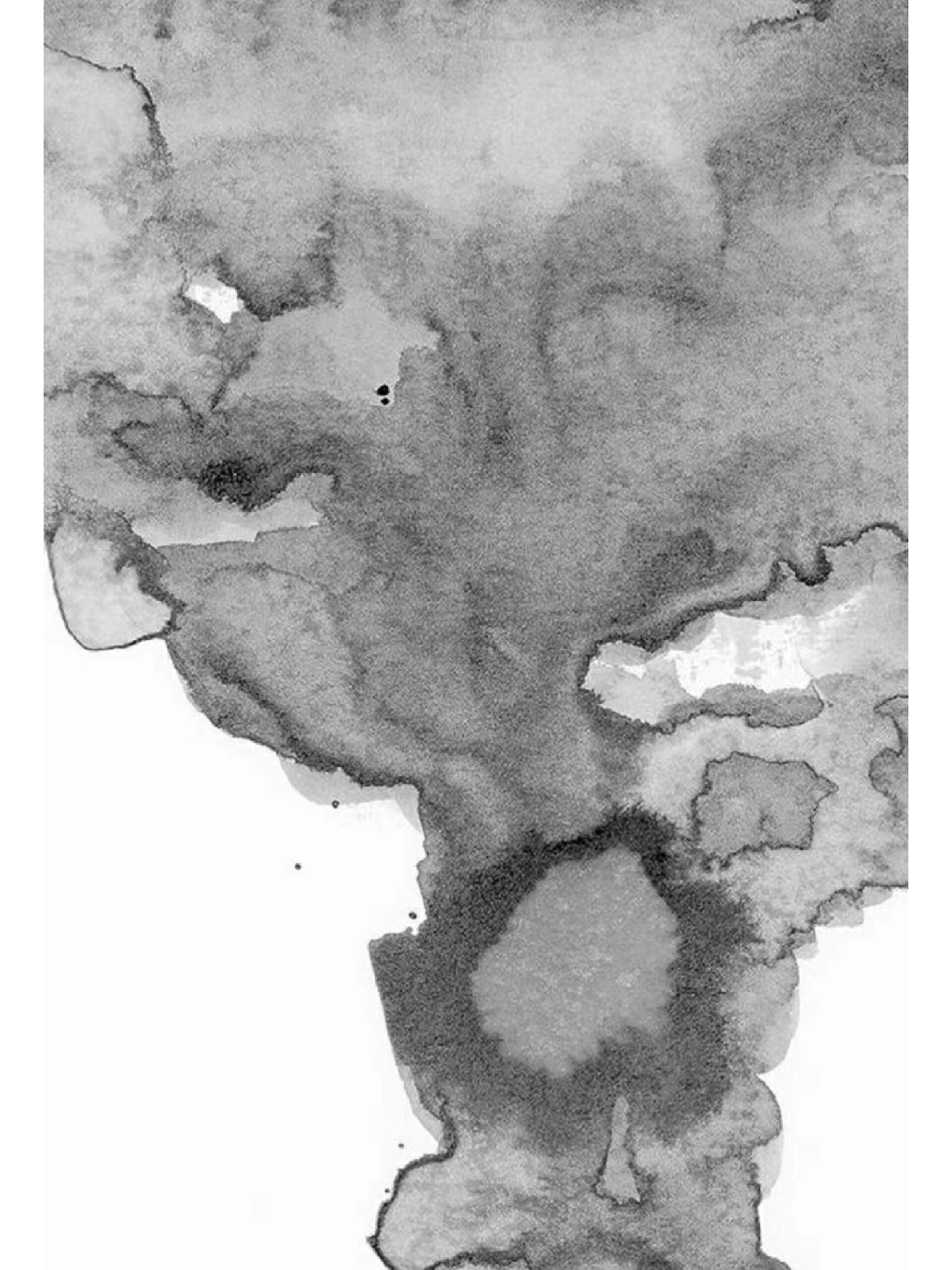 央美设计素材‖水墨的肌理质感